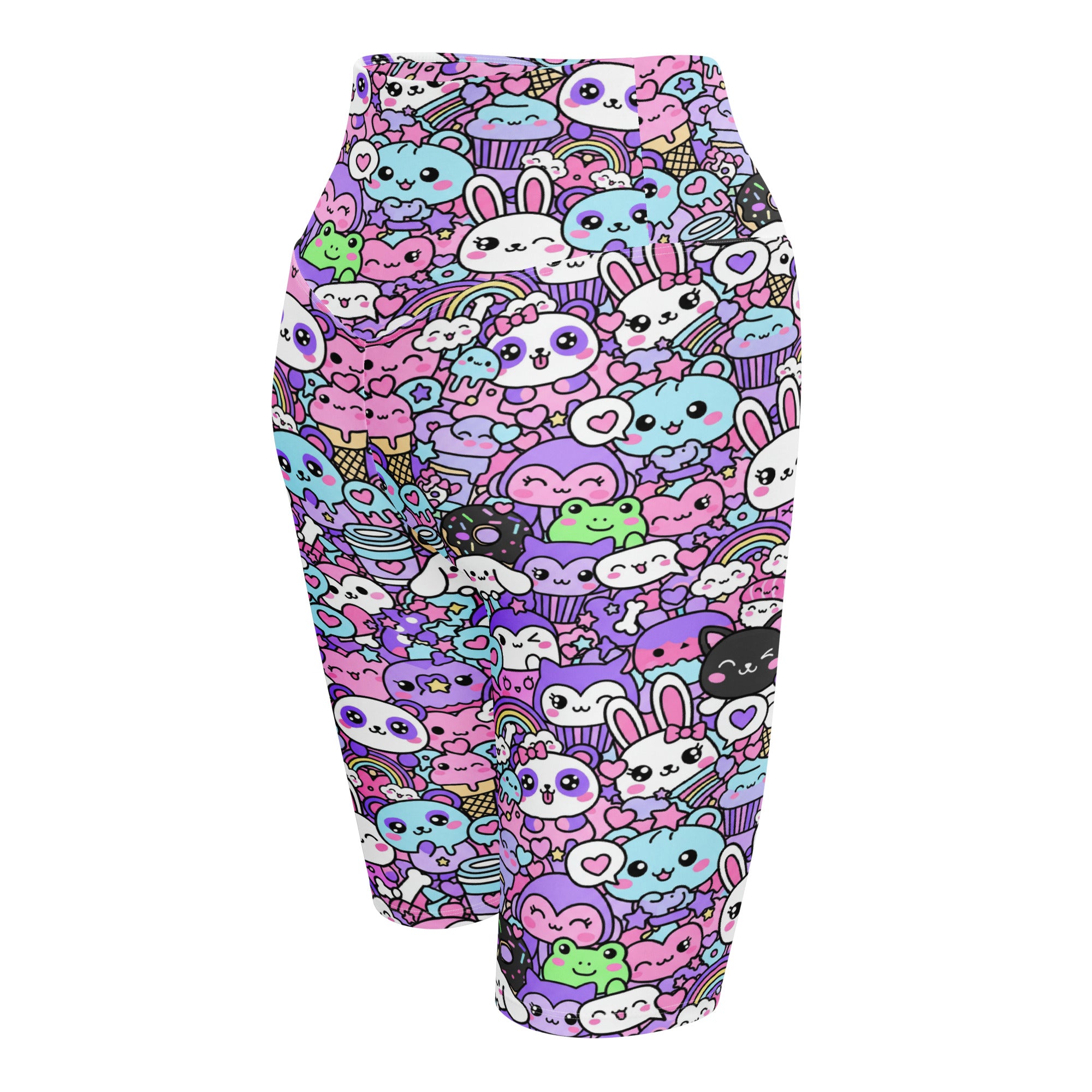 Kawaii Pastel Goth Bike Shorts | GearBunch