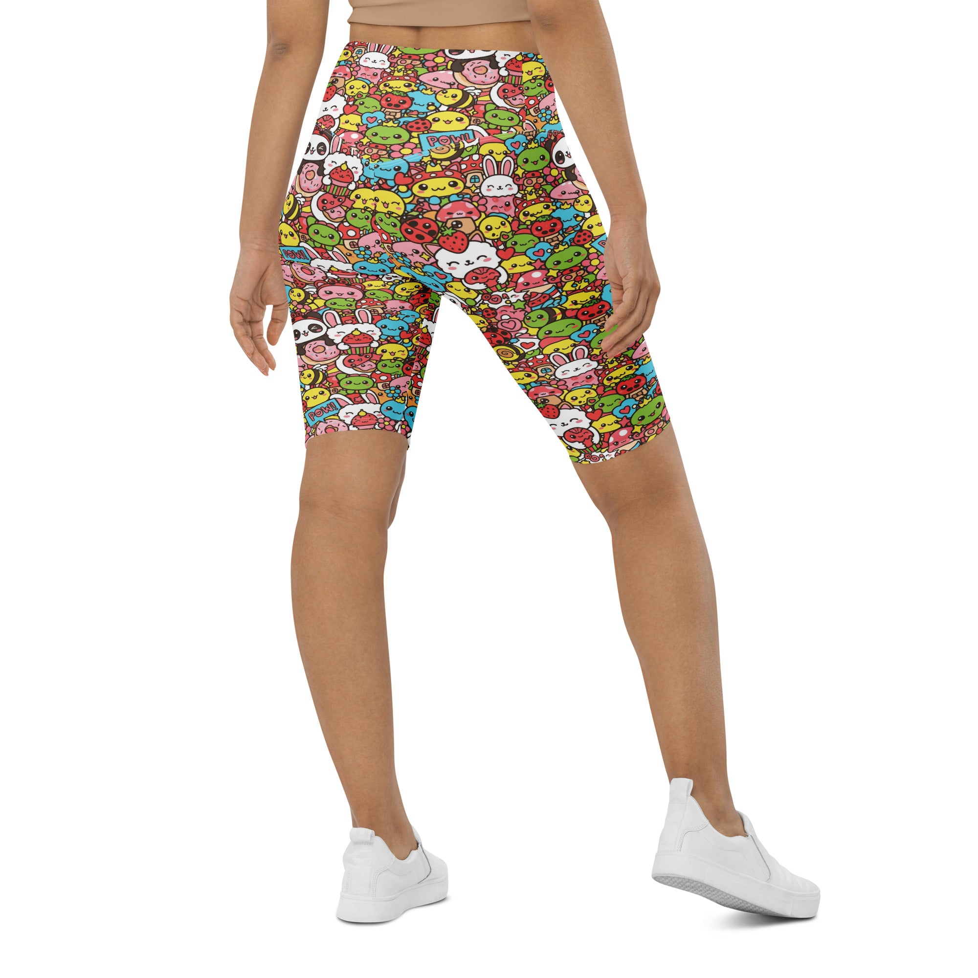 Kawaii Garden Bugs Bike Shorts | GearBunch
