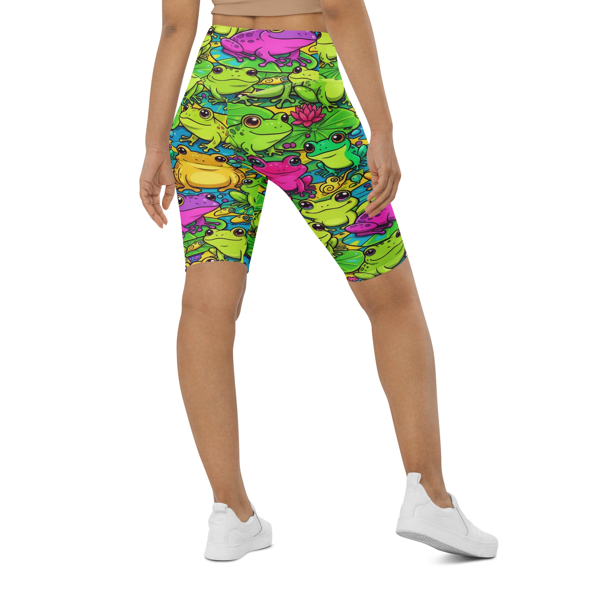 Vibrant Frog Pond Bike Shorts | GearBunch