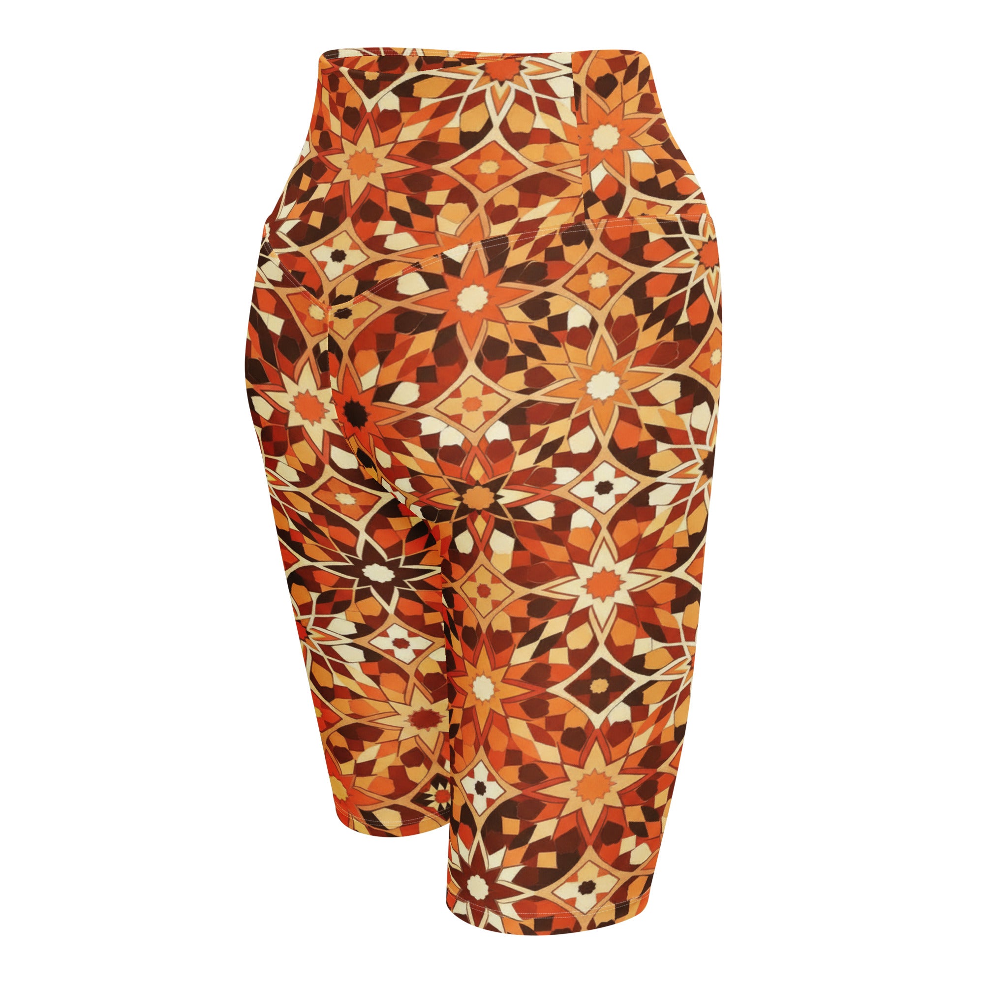 Zellige Desert Sand Bike Shorts | GearBunch