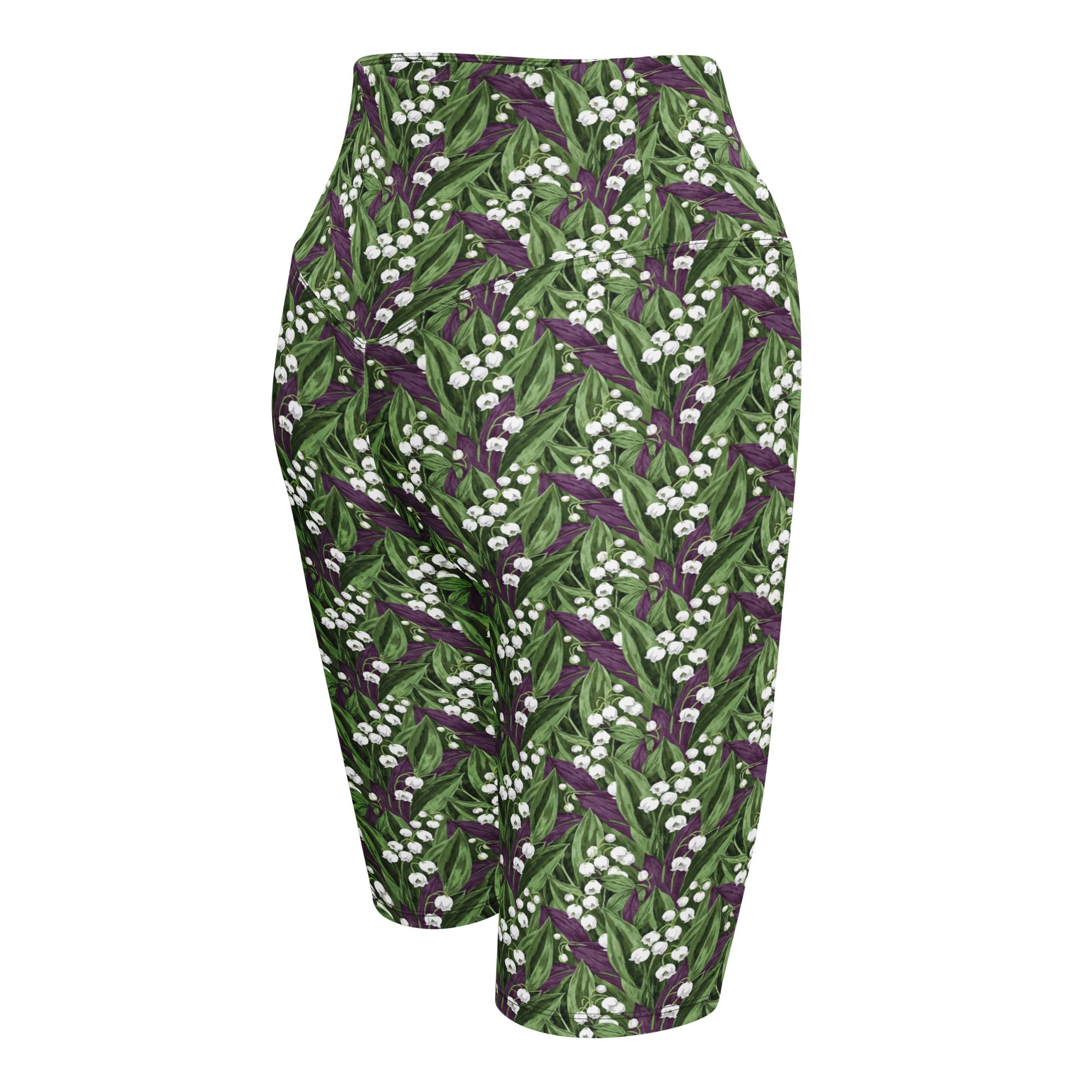 Lily of the Valley Bike Shorts | GearBunch