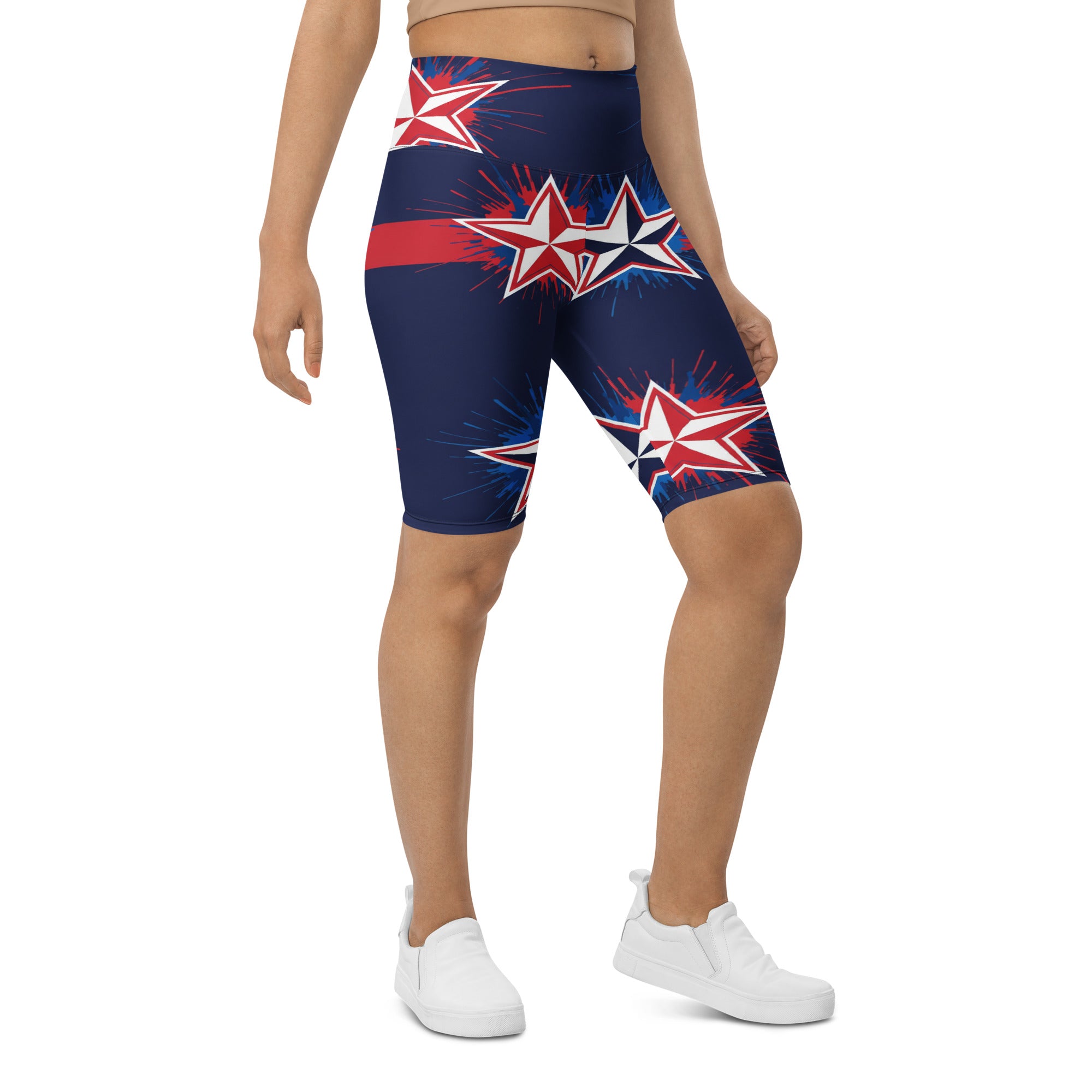 American Ink Stars Bike Shorts | GearBunch