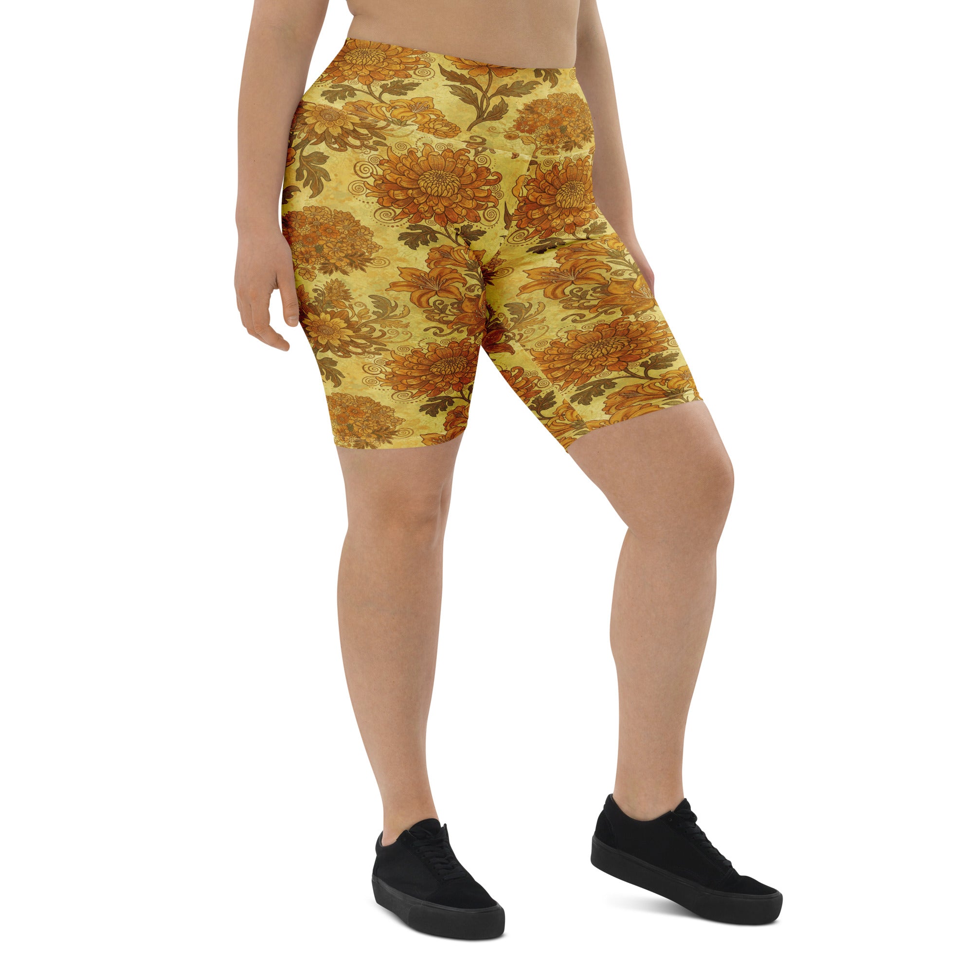 Gustav Klimt Garden Bike Shorts | GearBunch