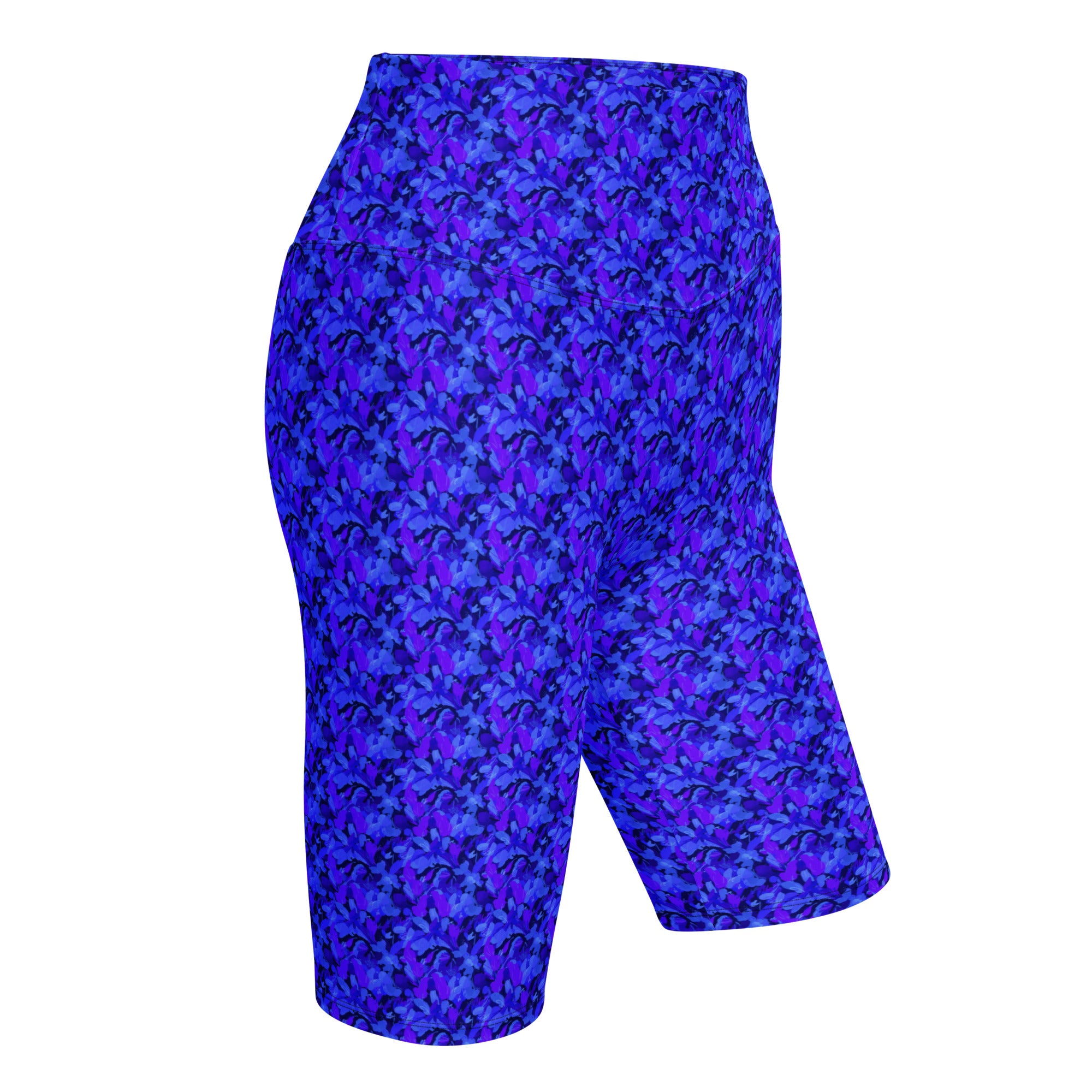 Touching Distance Abstract Bike Shorts | GearBunch