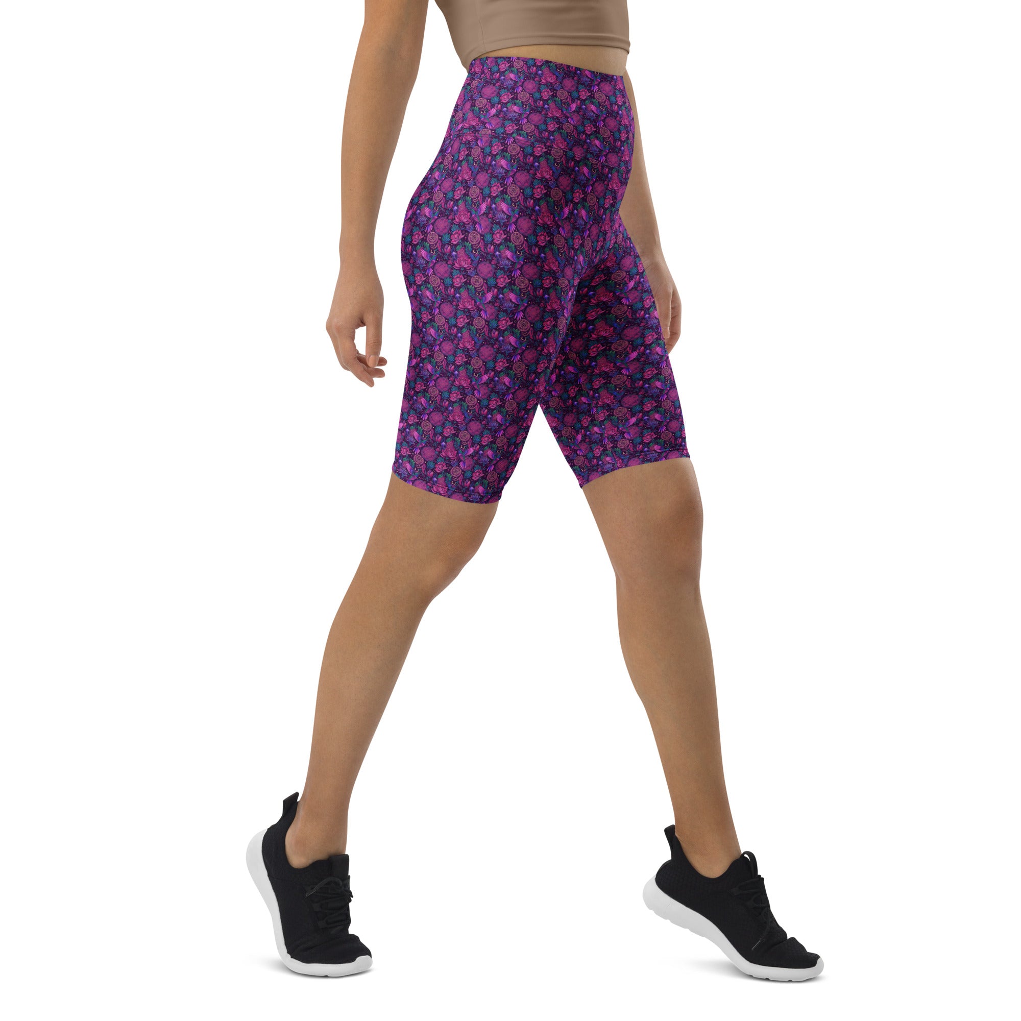 Hummingbird Divination Art Bike Shorts | GearBunch