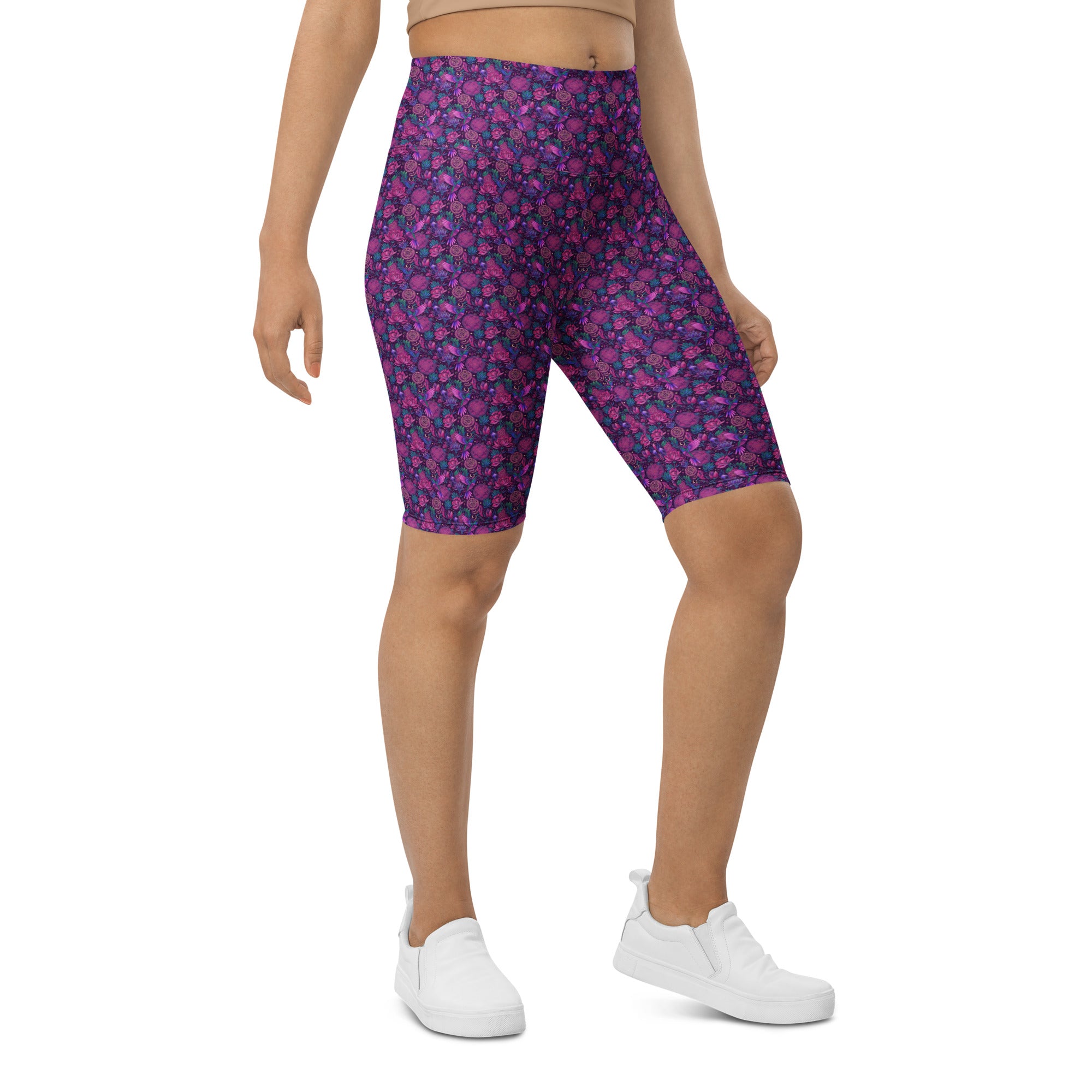 Hummingbird Divination Art Bike Shorts | GearBunch