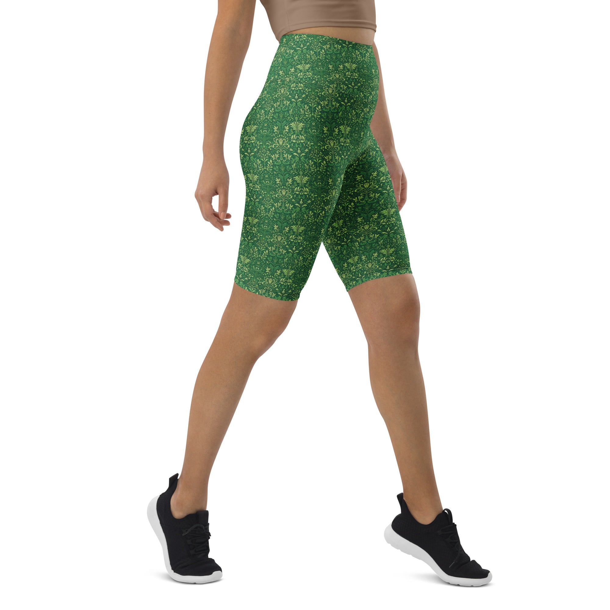 William Morris Tree Bike Shorts | GearBunch
