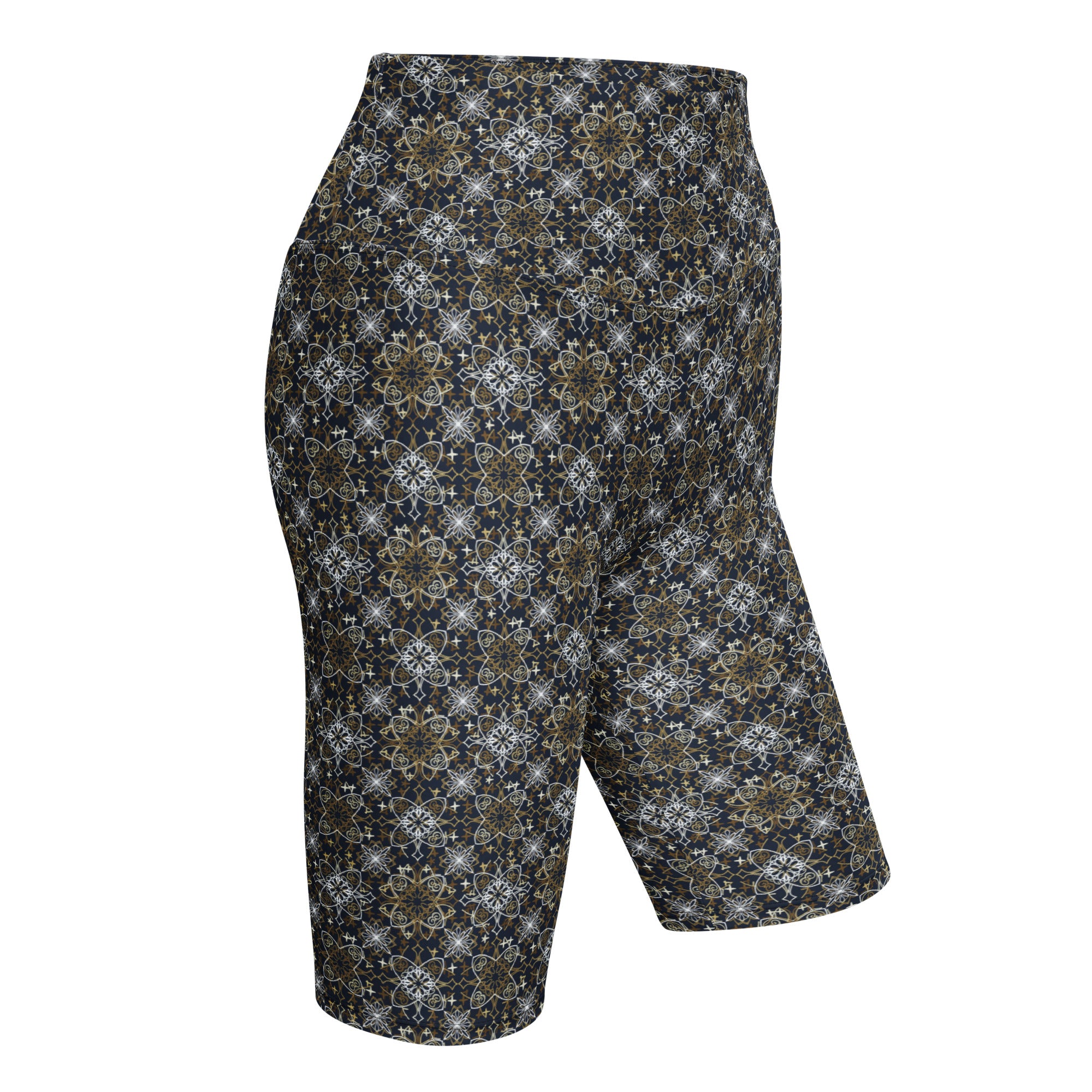 Cross Mandala Bike Shorts | GearBunch