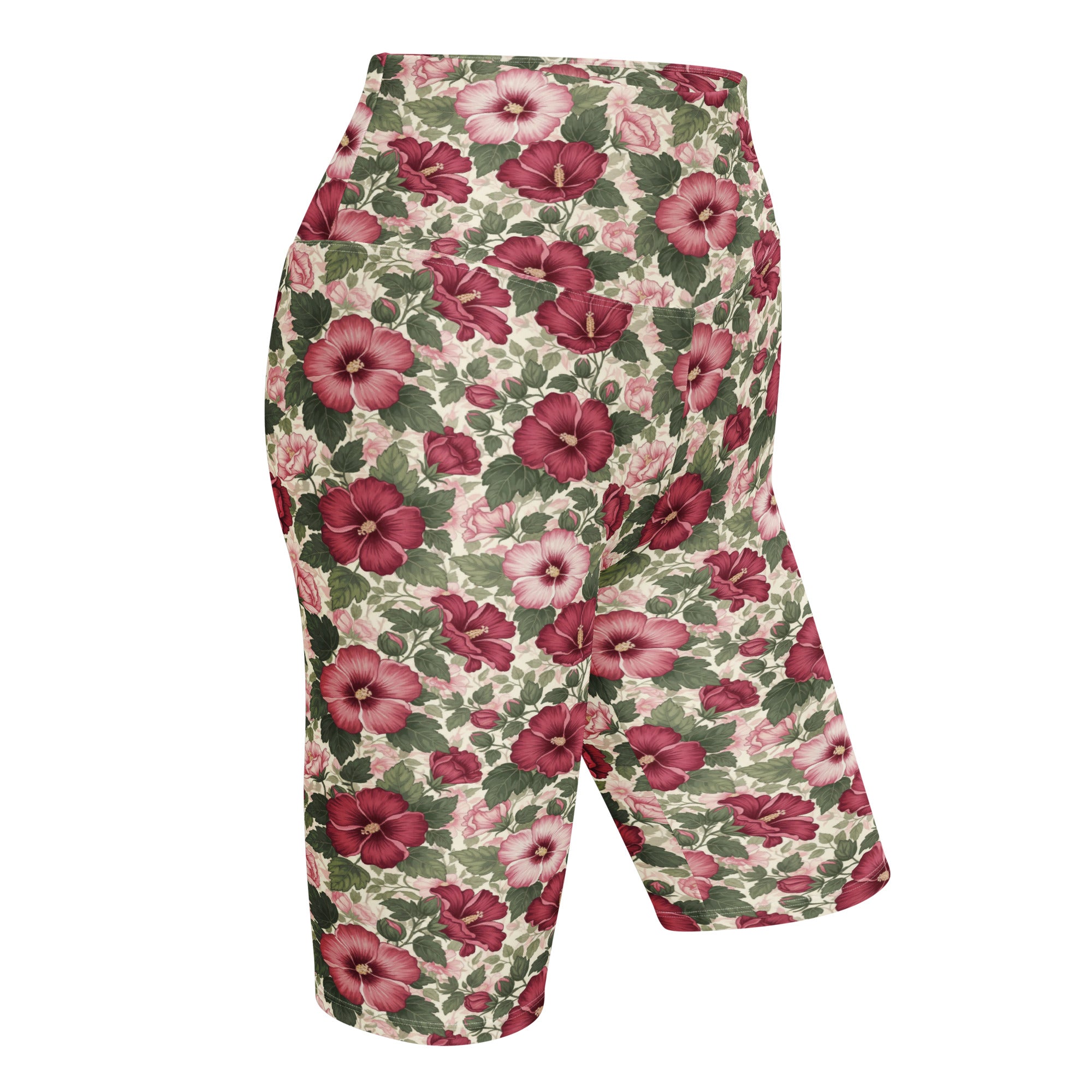 Rose of Sharon Bike Shorts | GearBunch