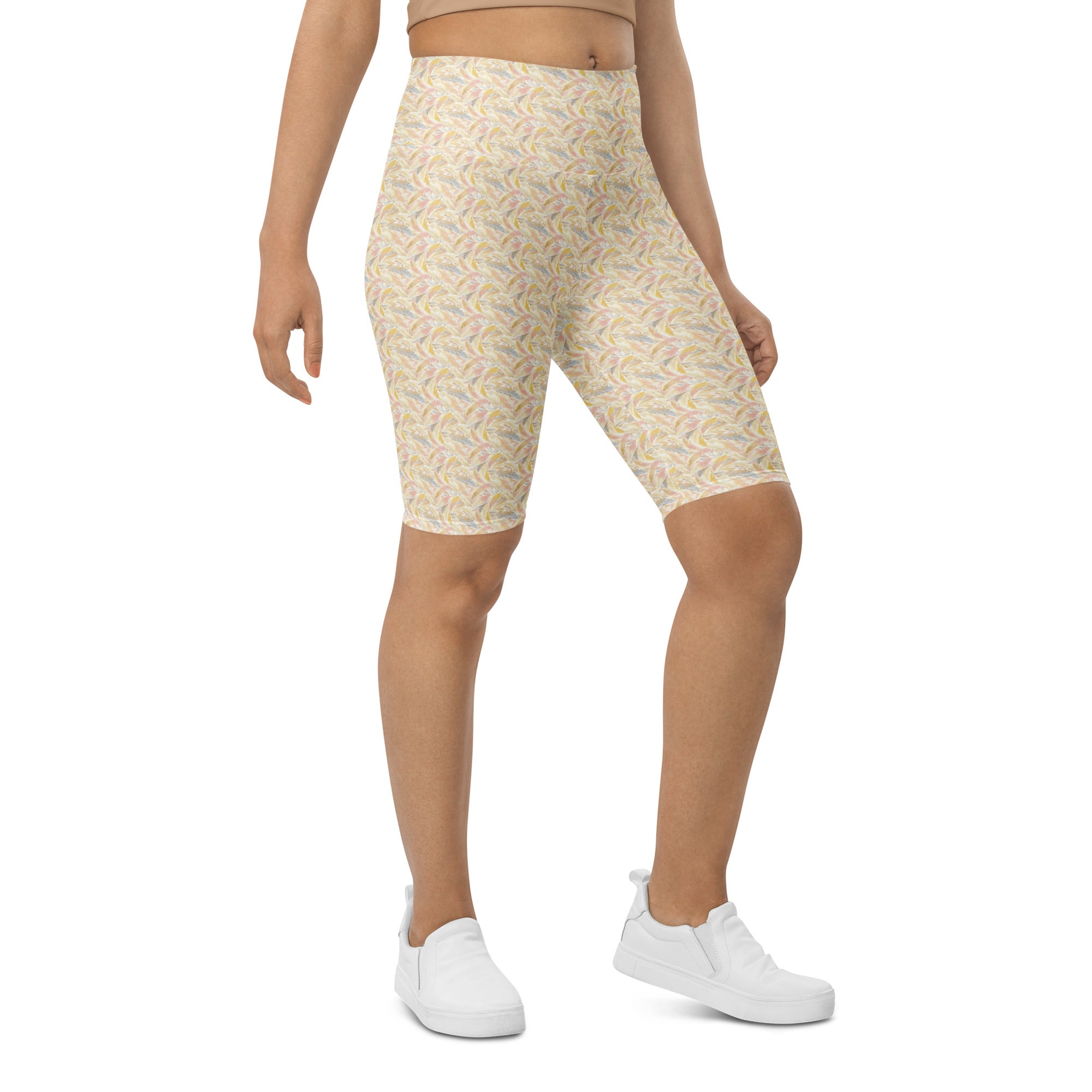 Angel Feathers Bike Shorts | GearBunch