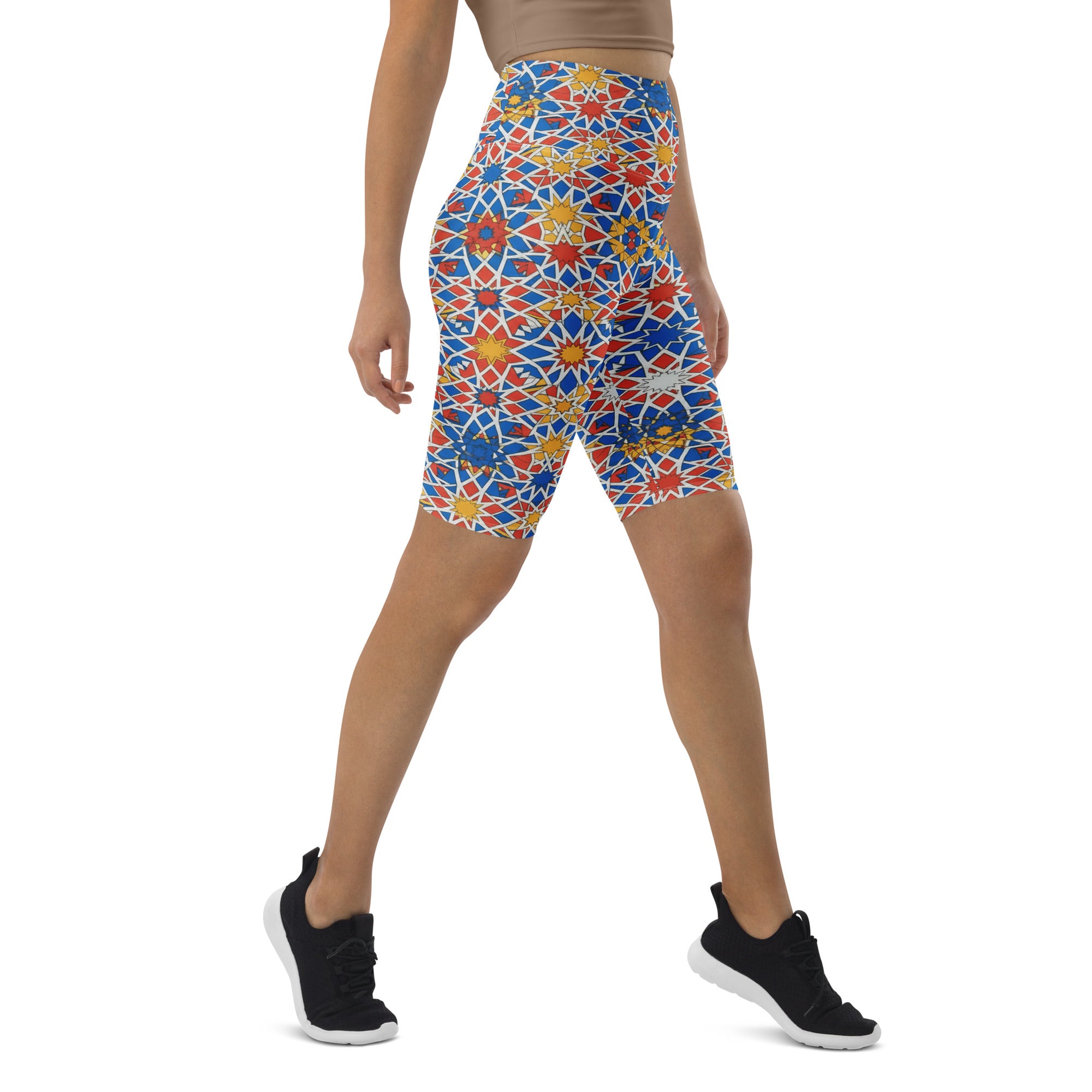 Zellige Marrakech Bike Shorts | GearBunch