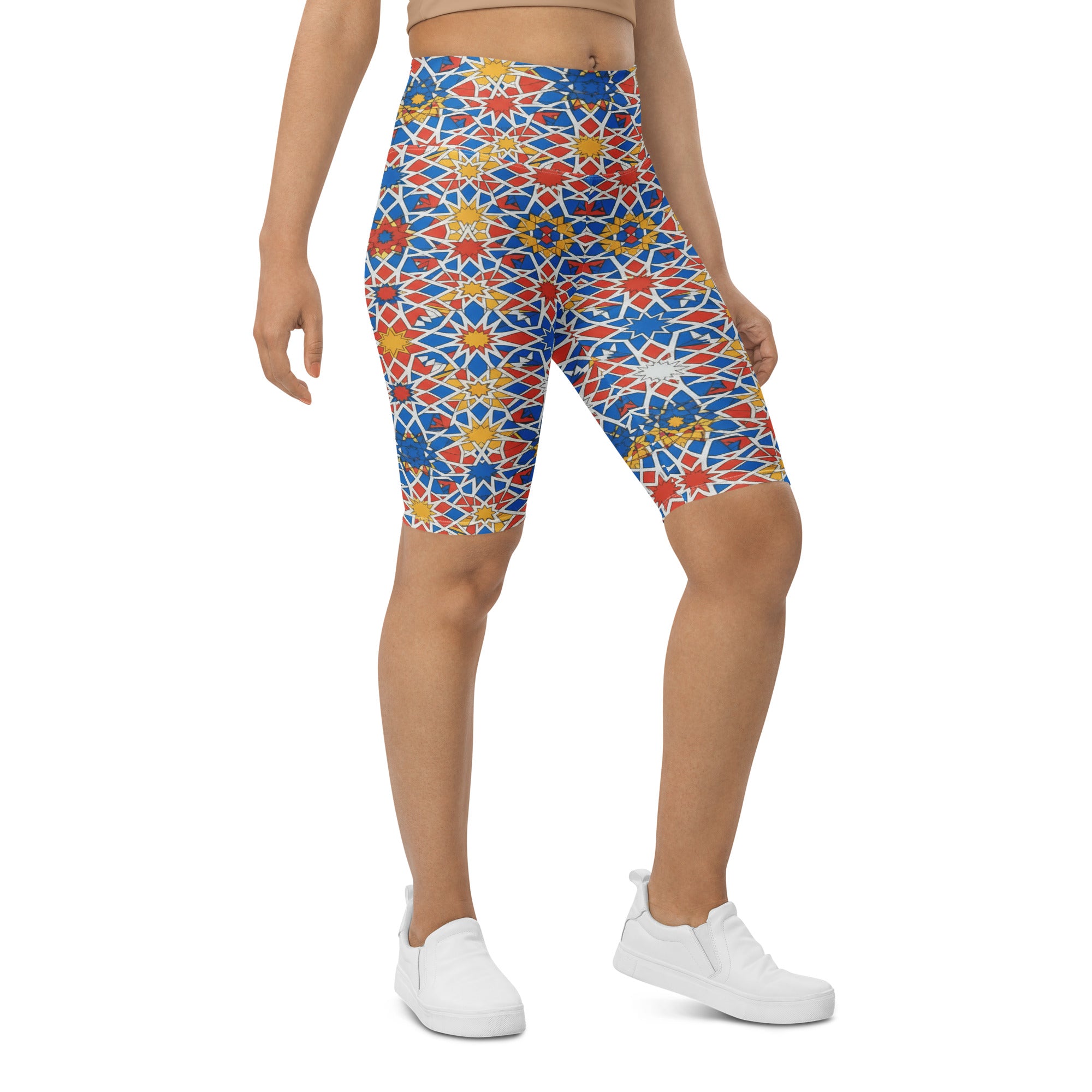 Zellige Marrakech Bike Shorts | GearBunch
