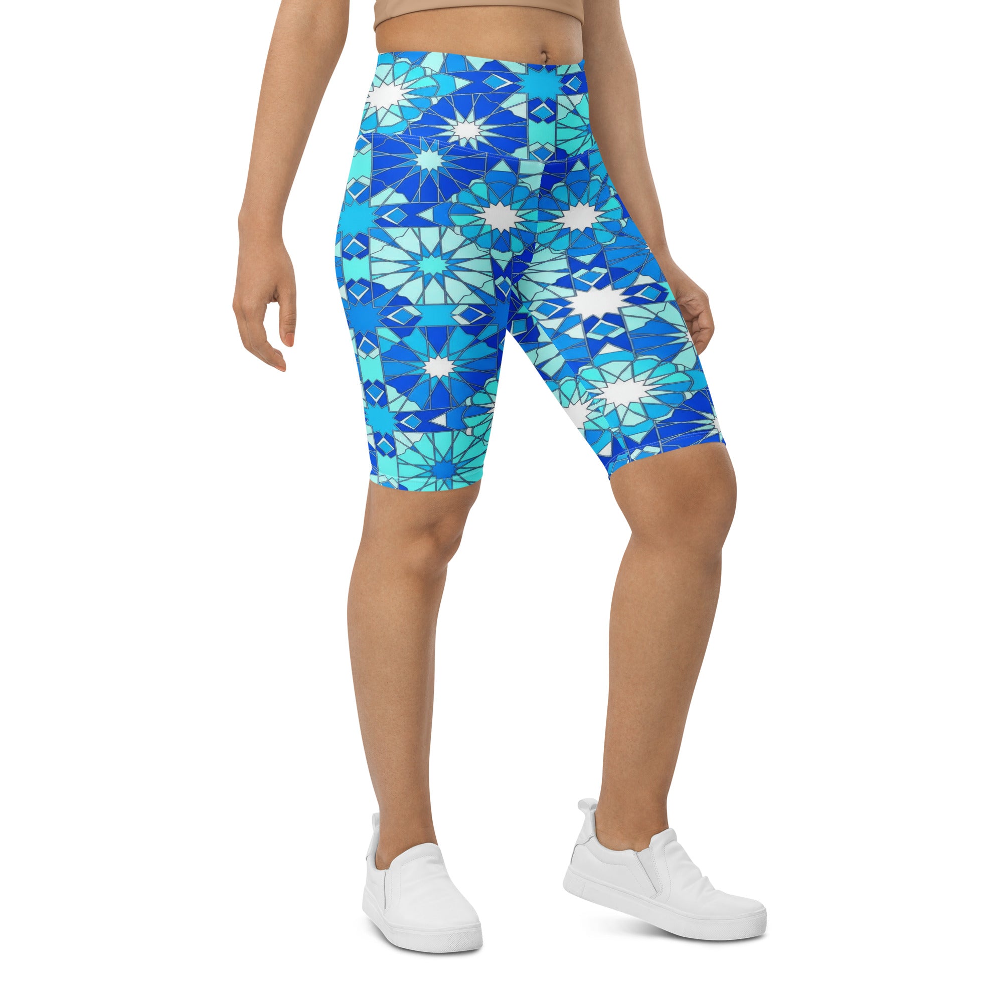 Zellige Arctic Bike Shorts | GearBunch