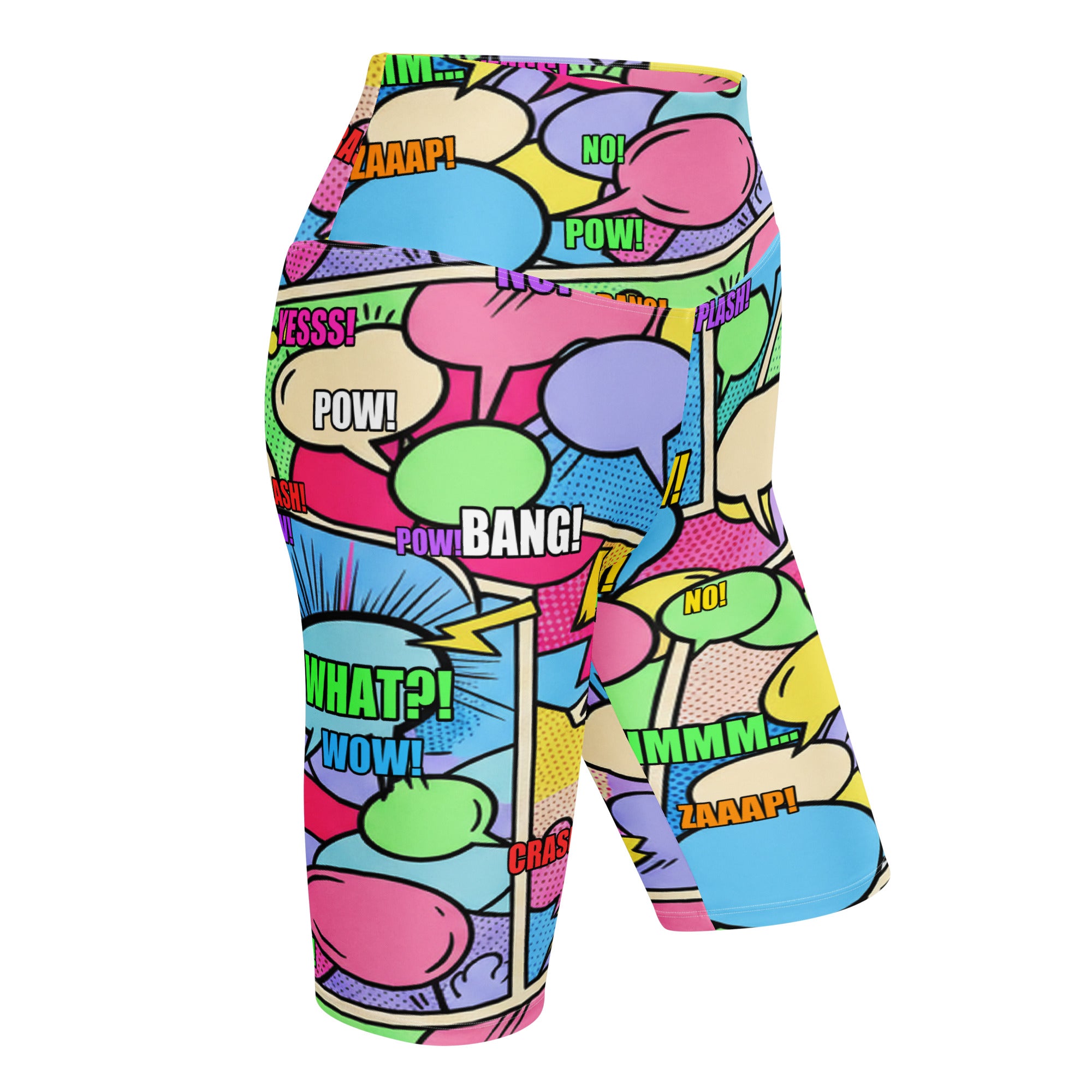 Comic Pop Candy Pastel Bike Shorts | GearBunch