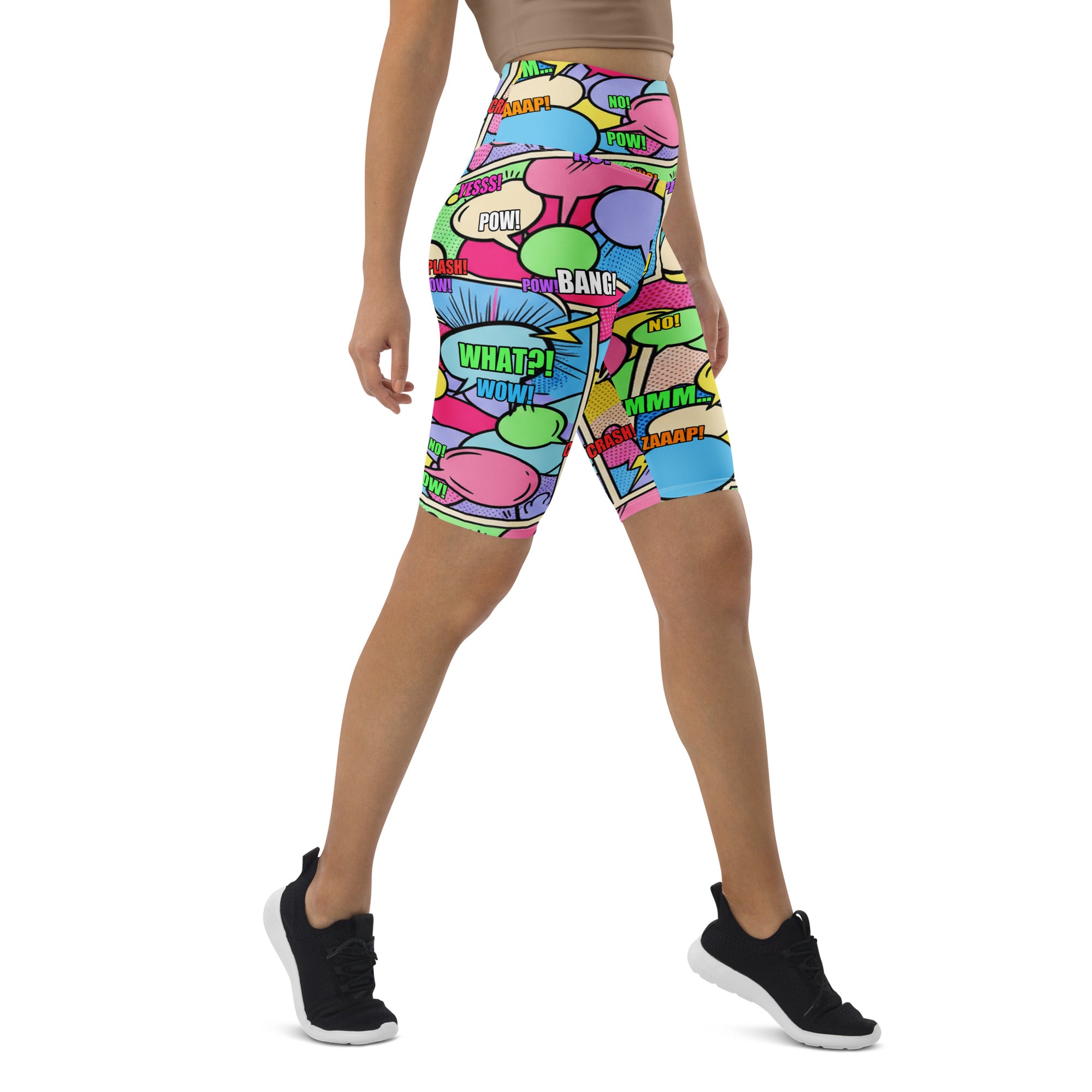 Comic Pop Candy Pastel Bike Shorts | GearBunch