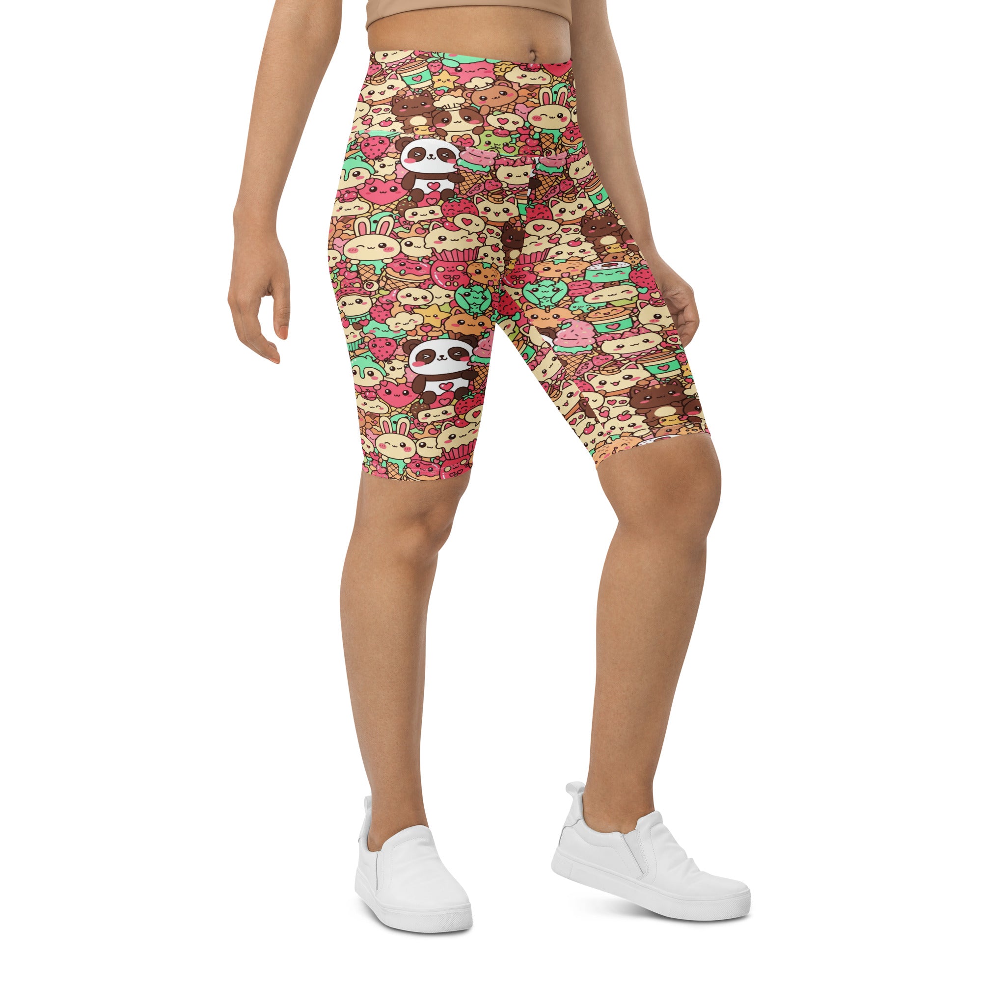 Kawaii Ice Cream Dream Bike Shorts | GearBunch
