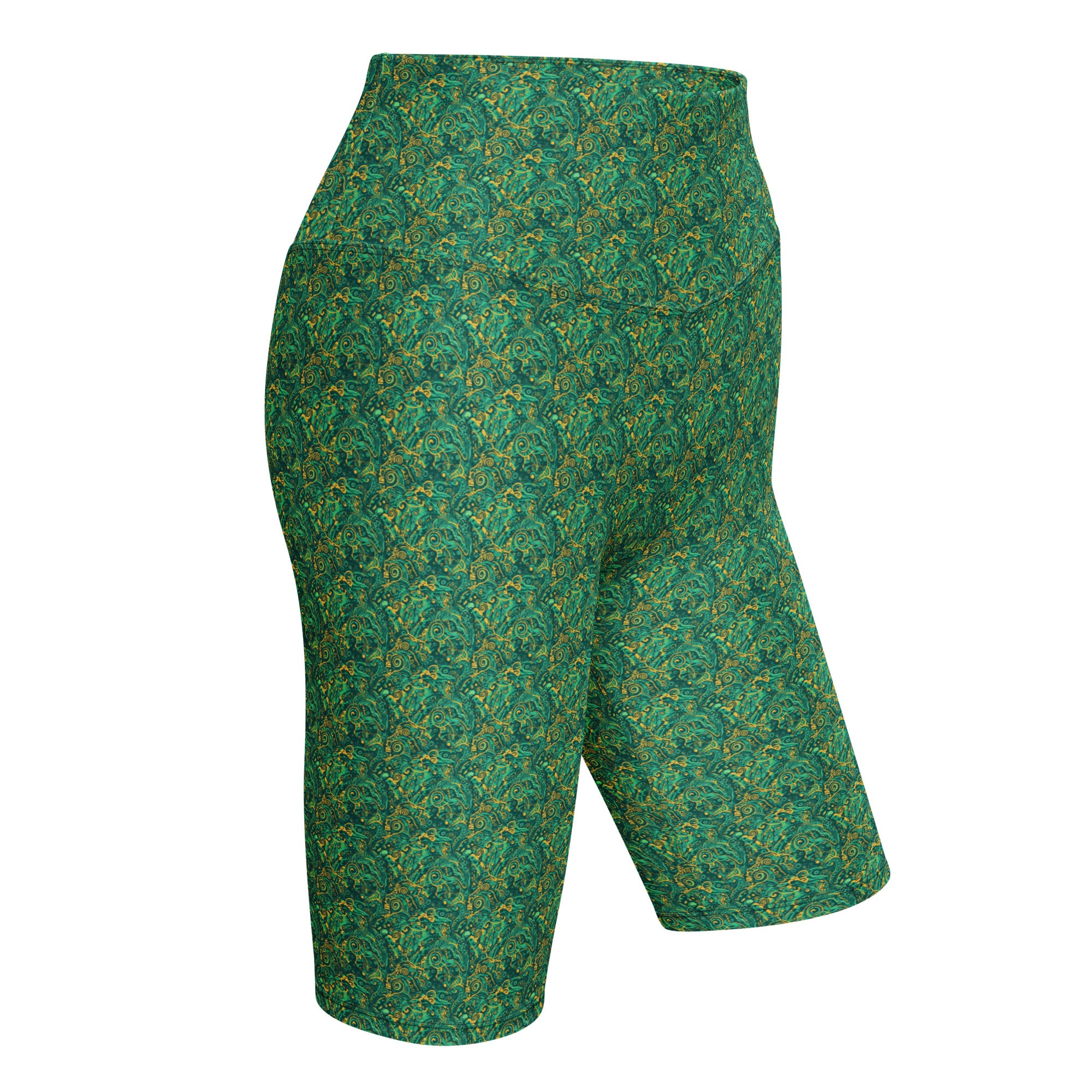 Dragon Hills Fantasy Bike Shorts | GearBunch