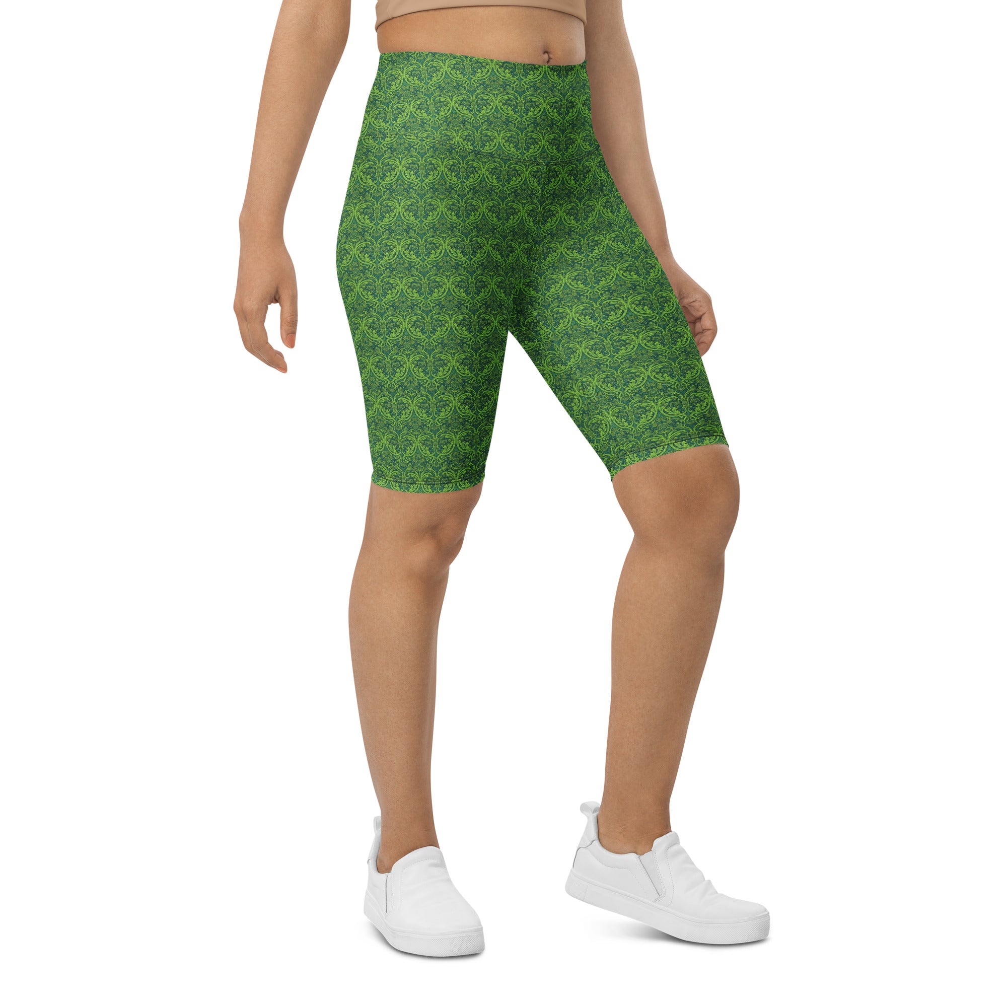 William Morris Tree Bike Shorts | GearBunch