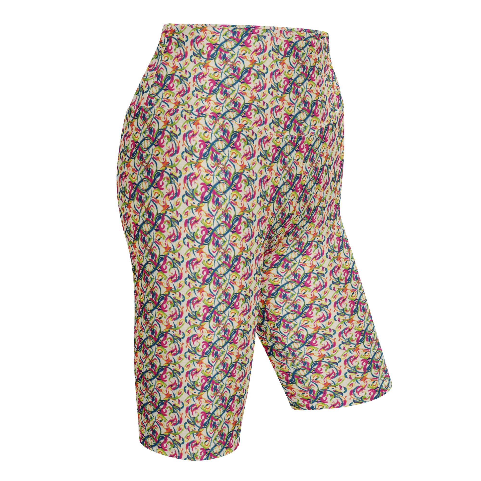 Ciao Bella Script Bike Shorts | GearBunch