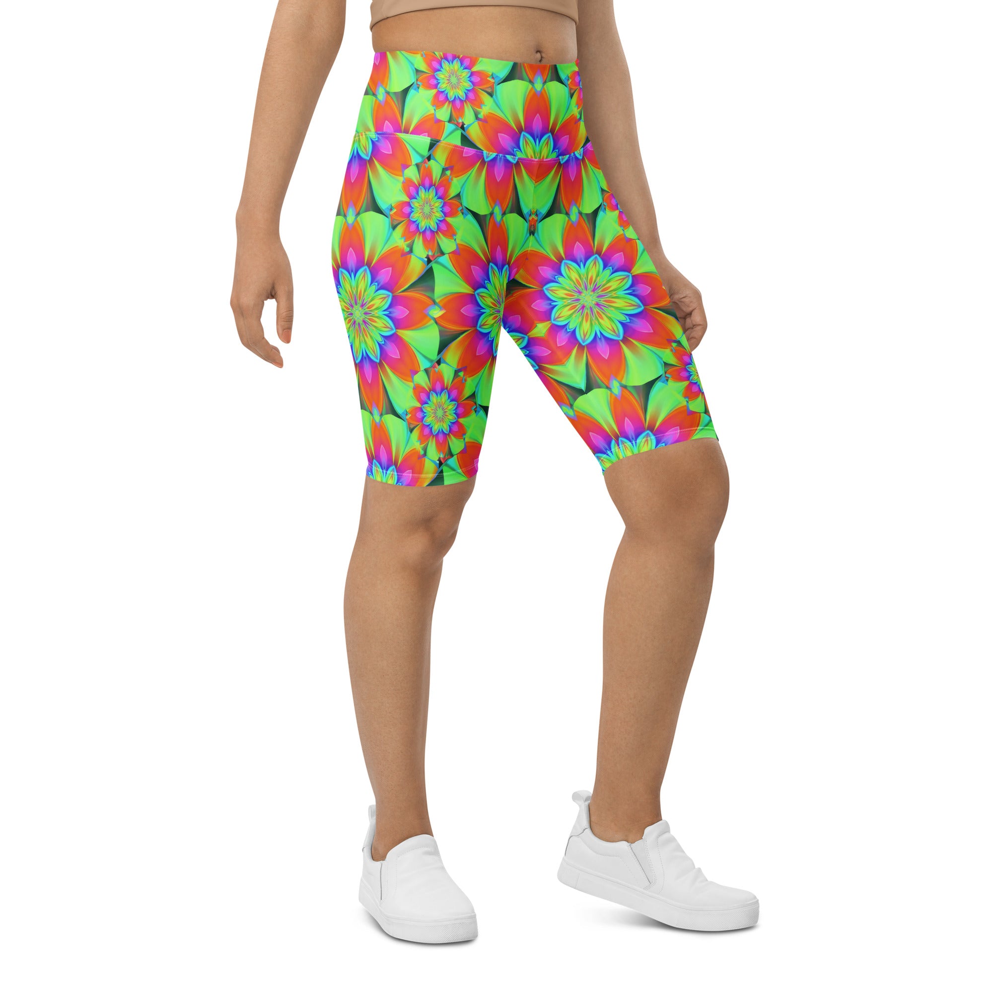 Psychedelic Acid Trip Bike Shorts | GearBunch