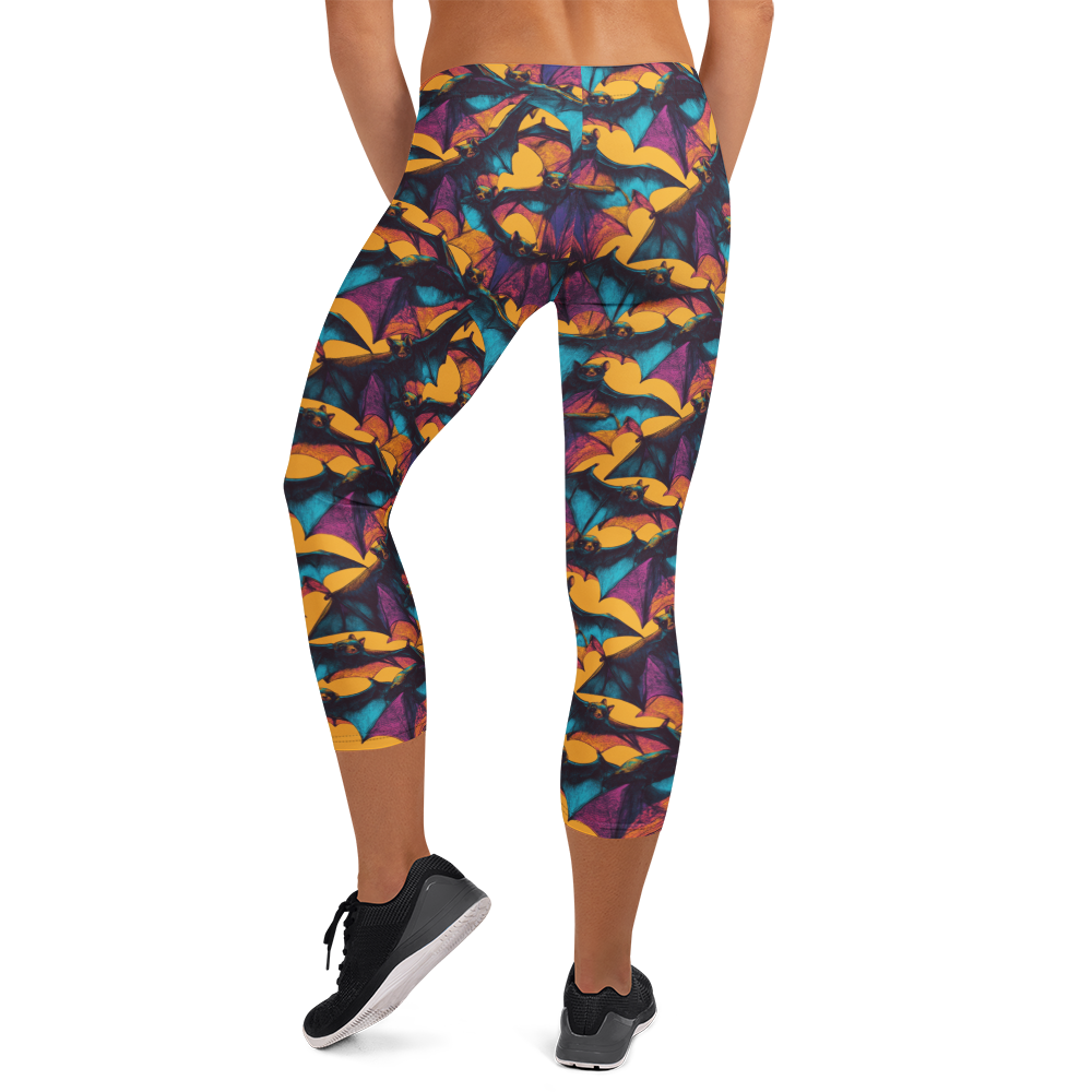 Bat Horror Capris | GearBunch