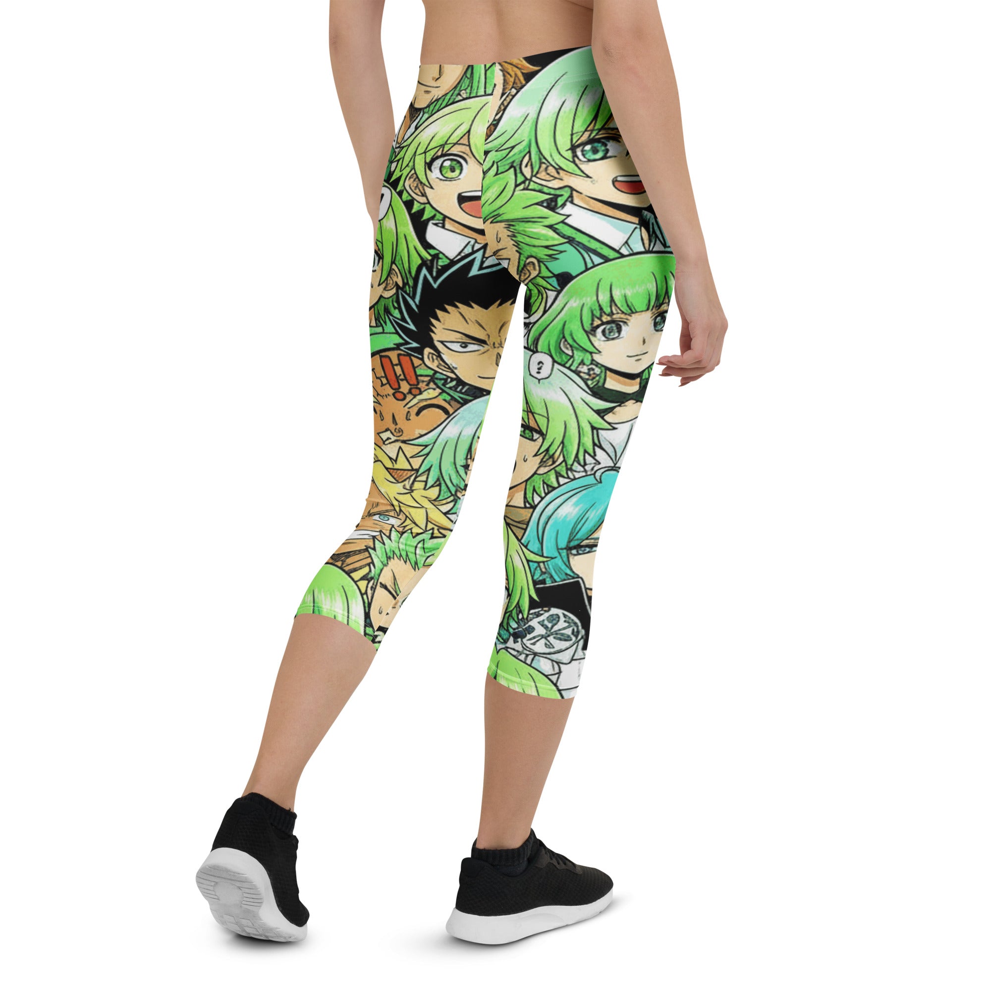 Anime Forest Spirit Capri Leggings | GearBunch