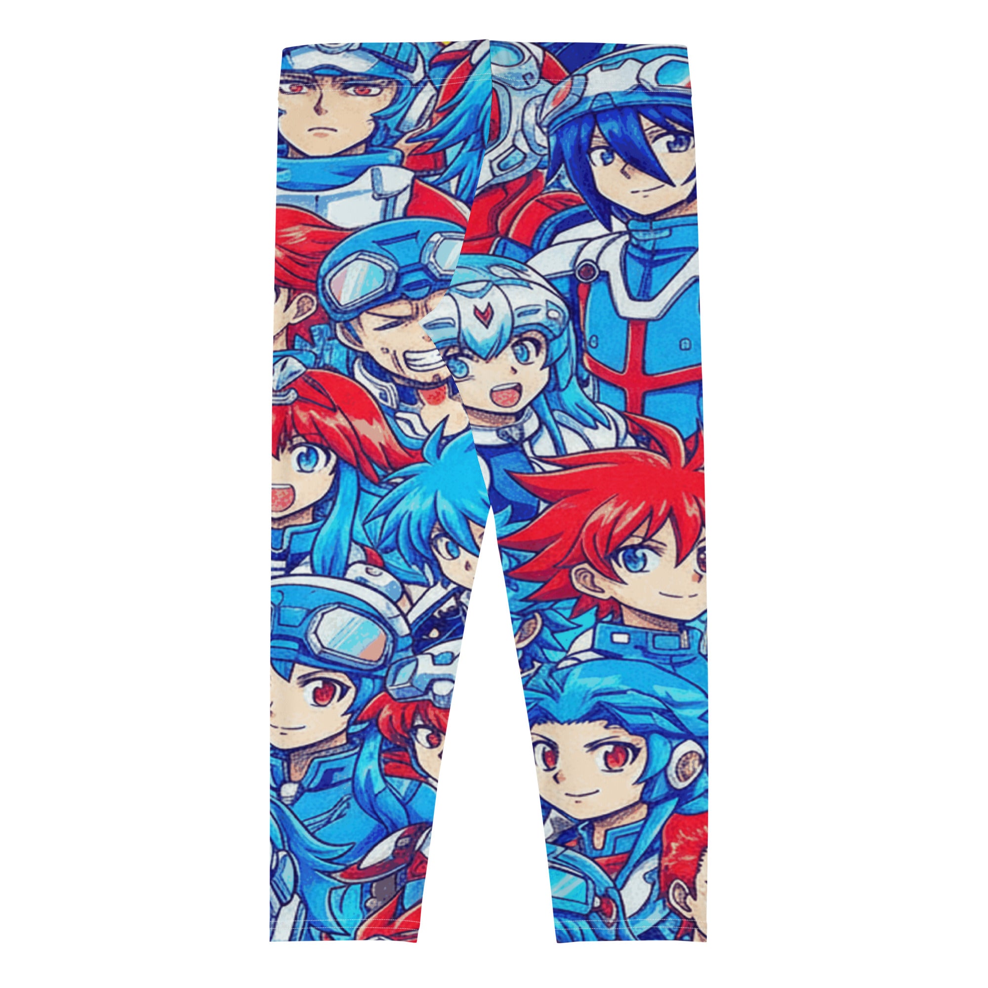 Anime Mecha Pilot Capri Leggings | GearBunch