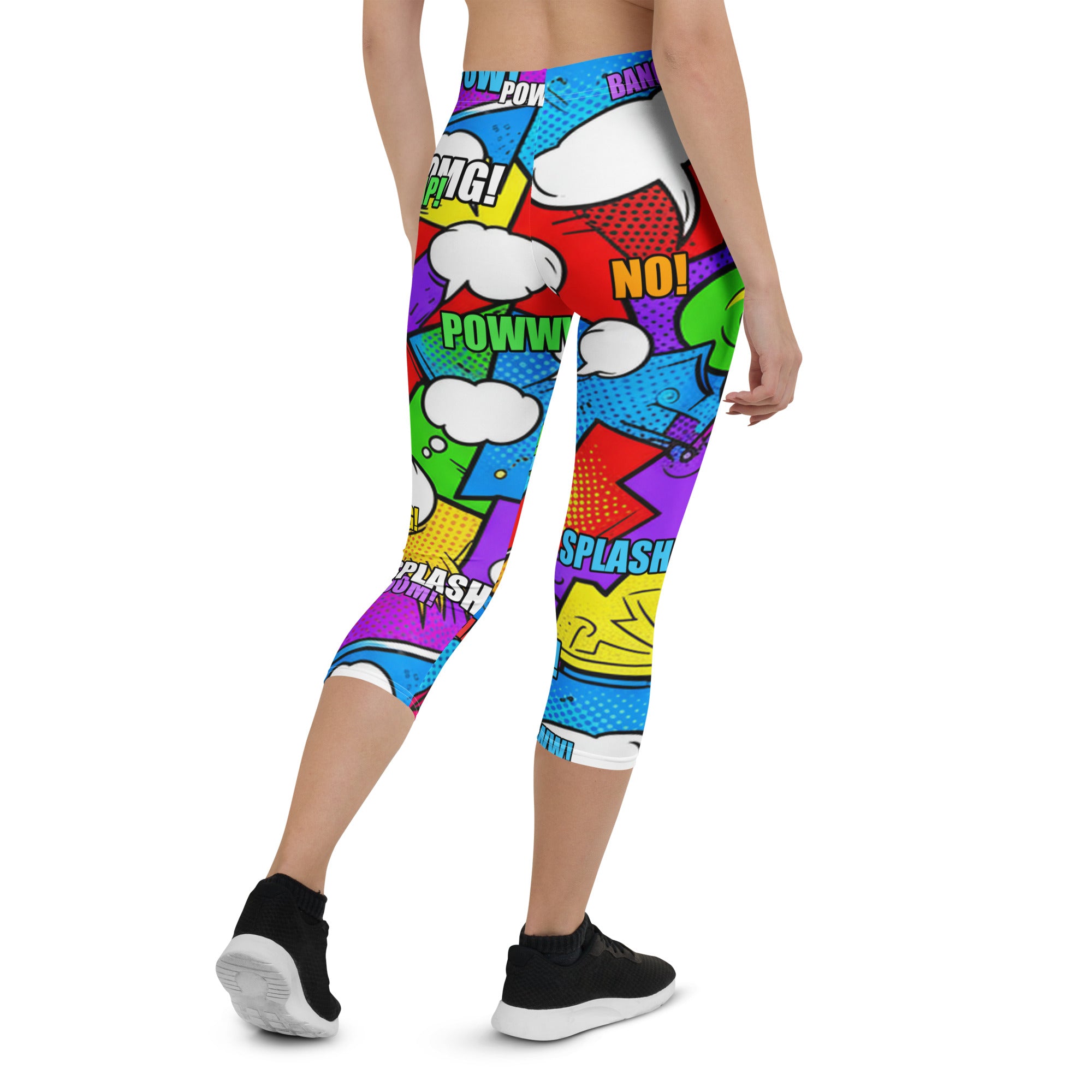 Comic Hero Capri Leggings | GearBunch