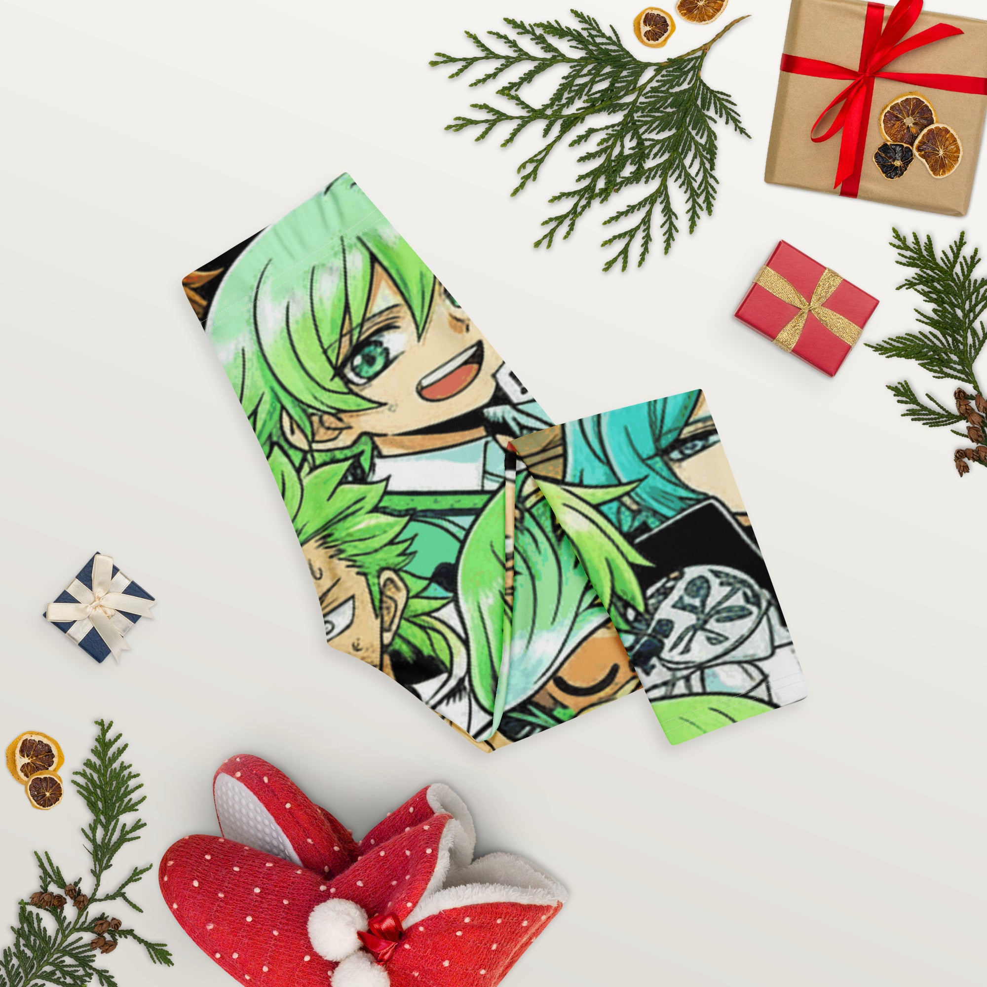 Anime Forest Spirit Capri Leggings | GearBunch