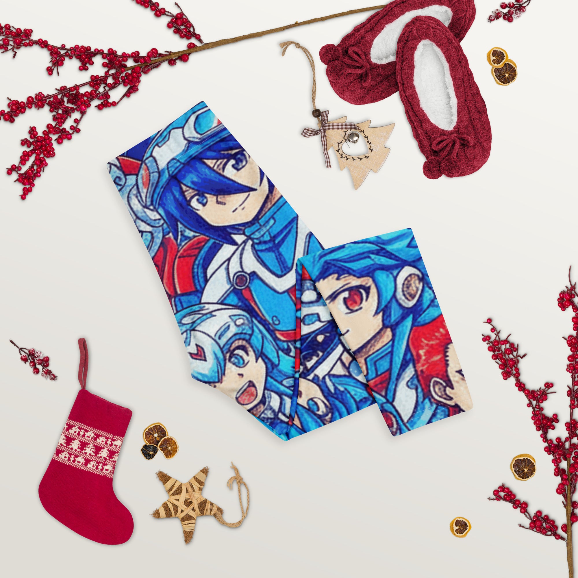 Anime Mecha Pilot Capri Leggings | GearBunch