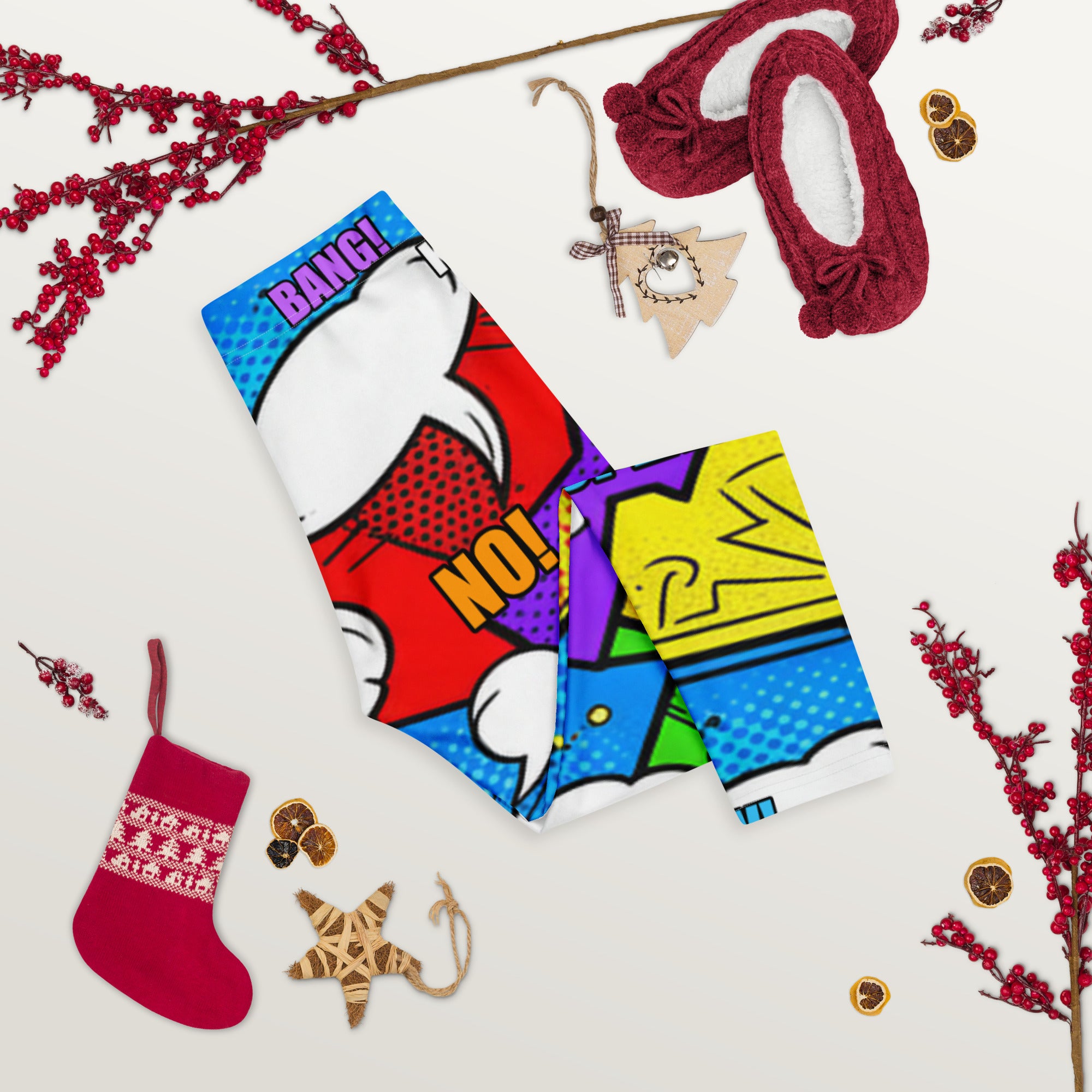 Comic Hero Capri Leggings | GearBunch