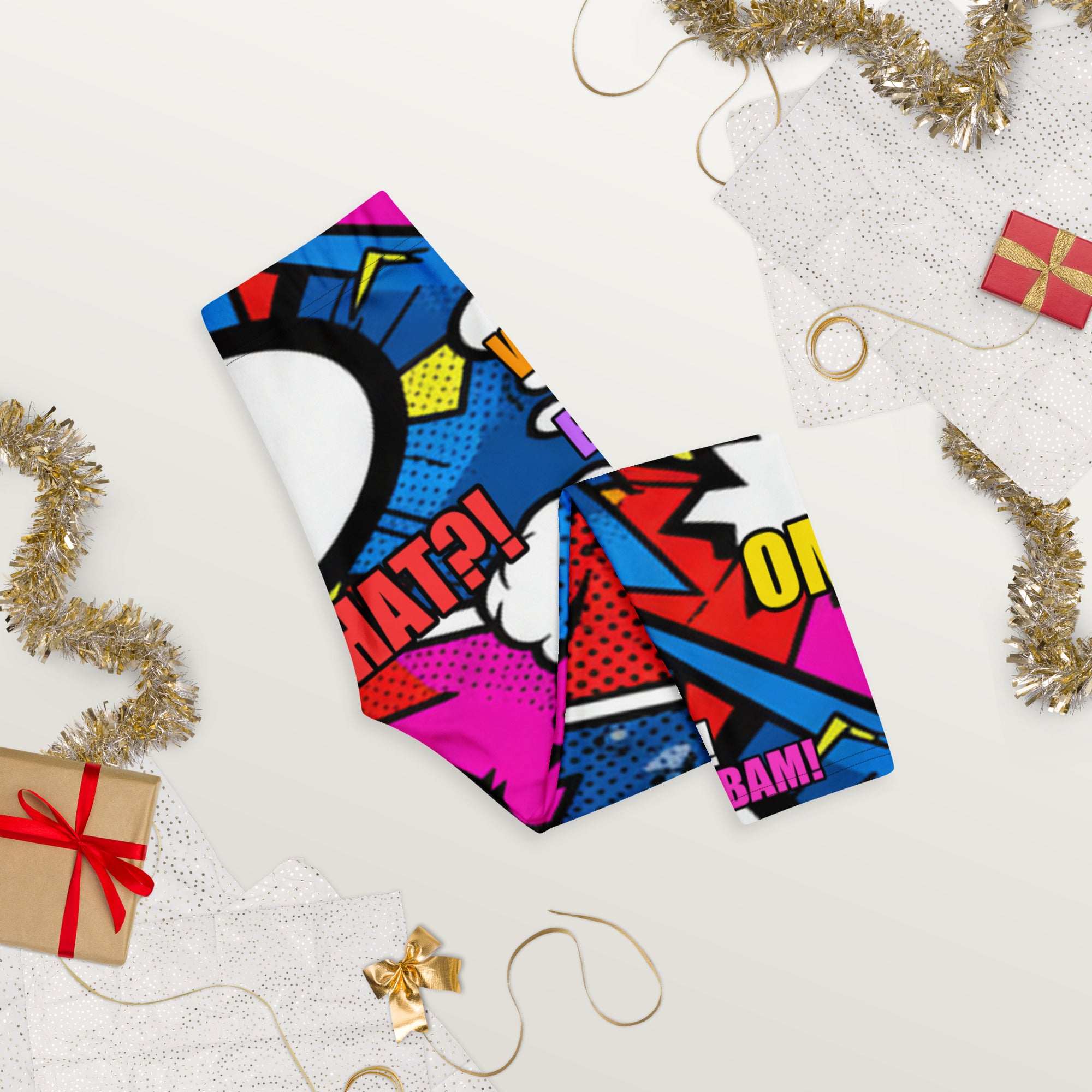Comic Ninja Night Capri Leggings | GearBunch