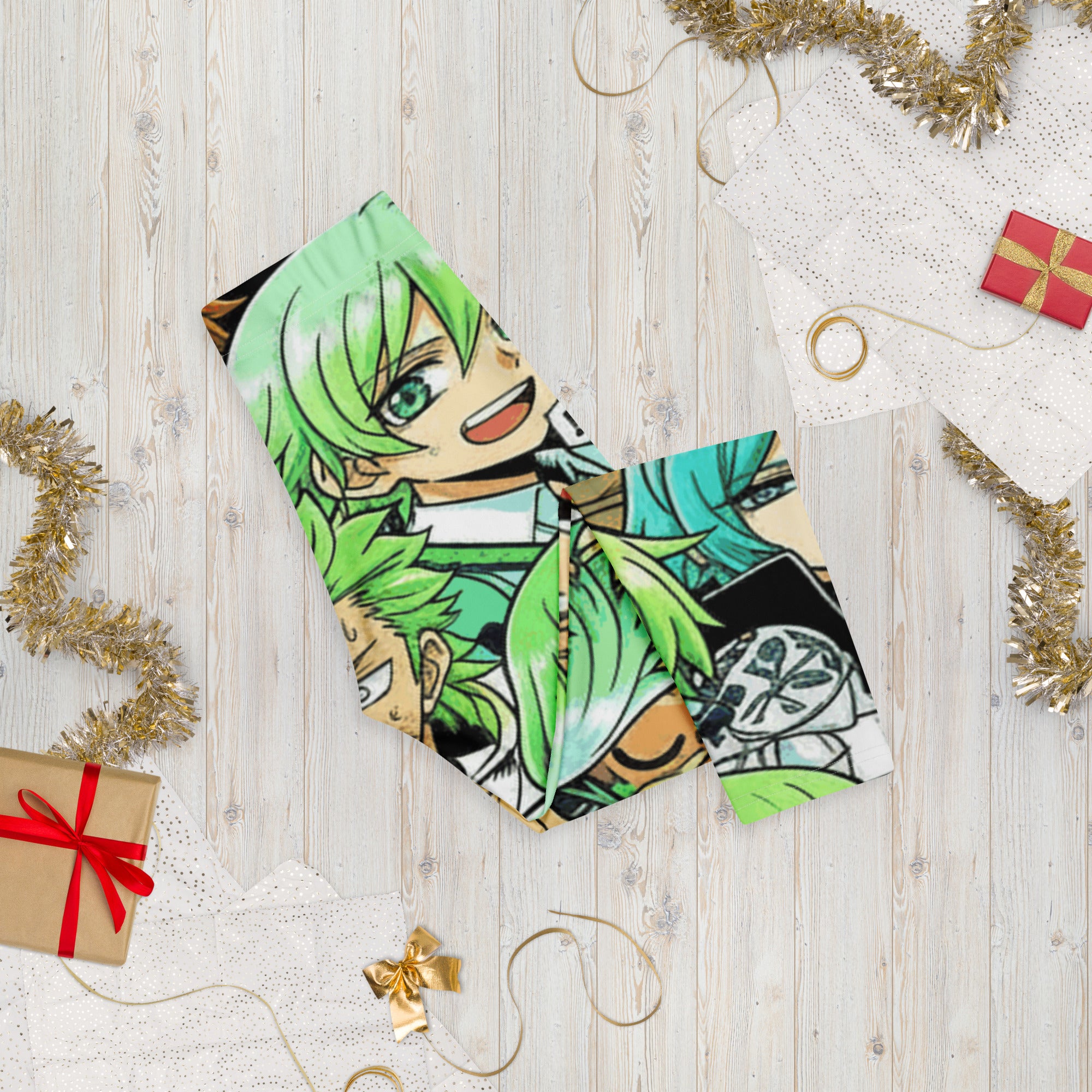 Anime Forest Spirit Capri Leggings | GearBunch