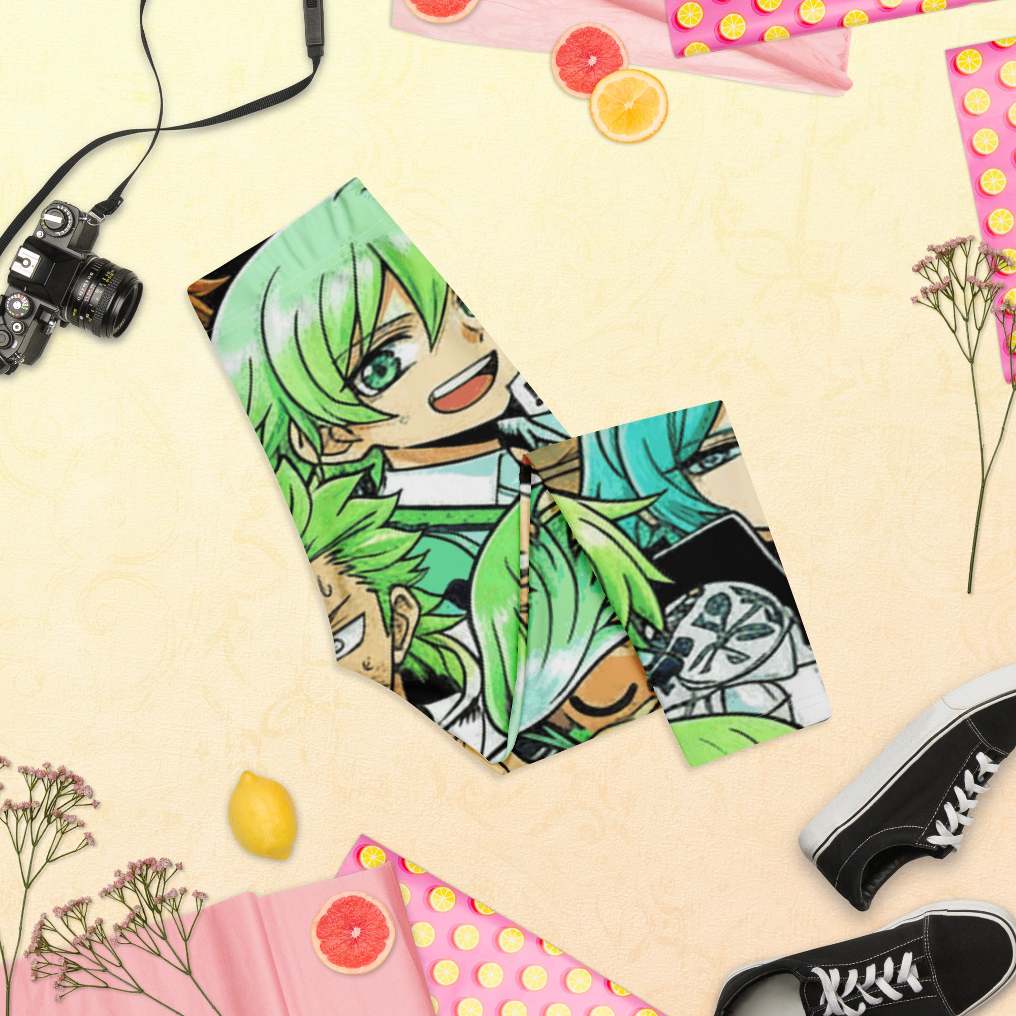 Anime Forest Spirit Capri Leggings | GearBunch