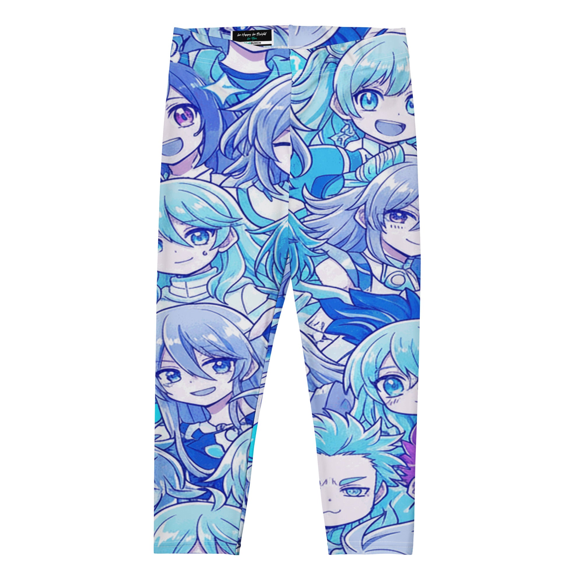 Anime Ice Kingdom Capri Leggings | GearBunch