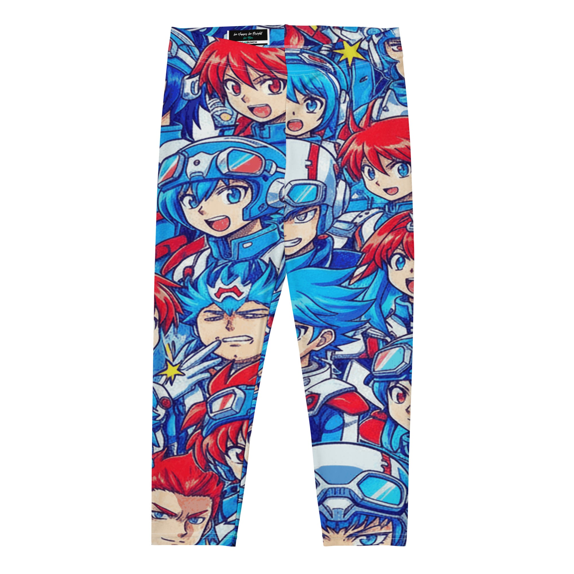 Anime Mecha Pilot Capri Leggings | GearBunch