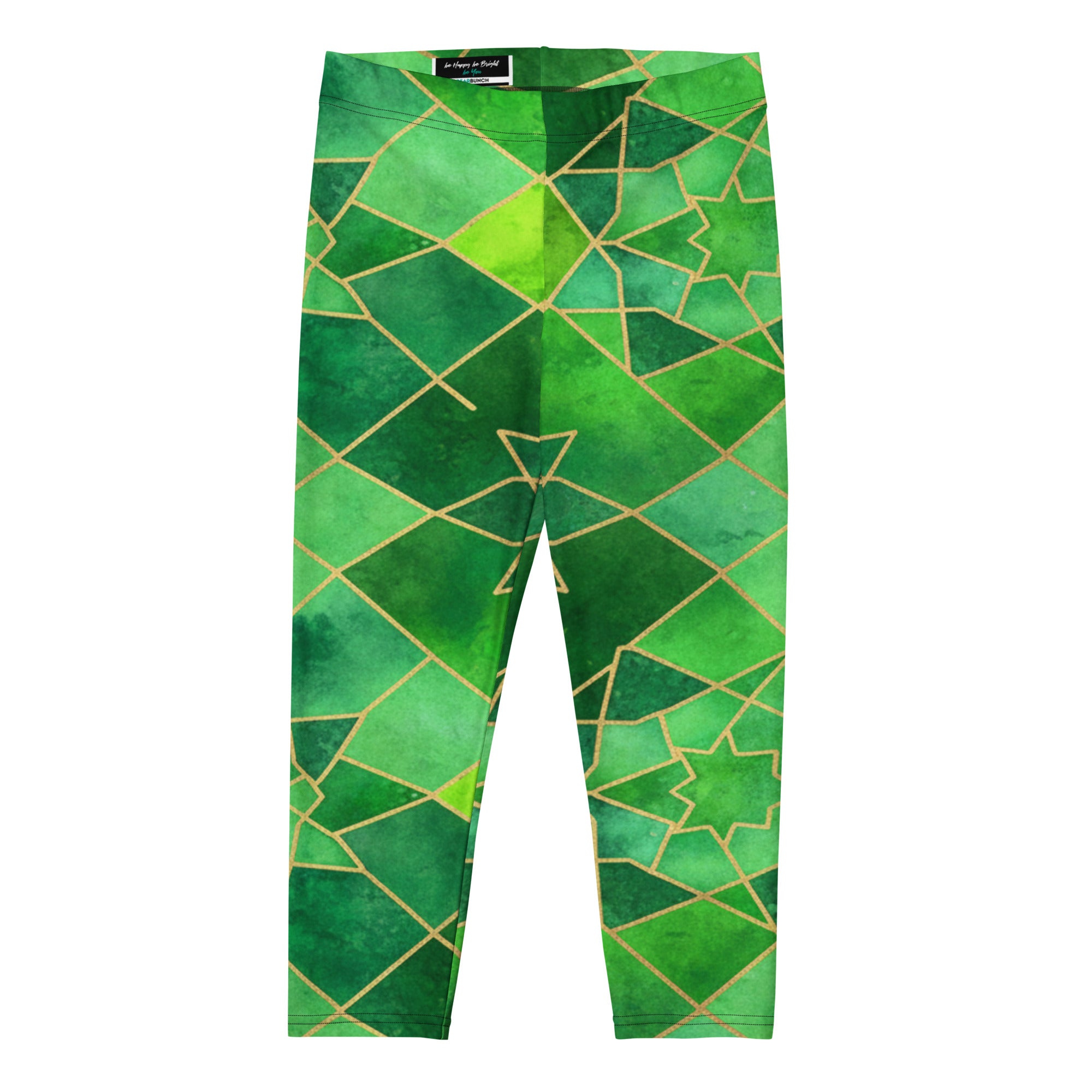 Emerald Jewel Capri Leggings | GearBunch