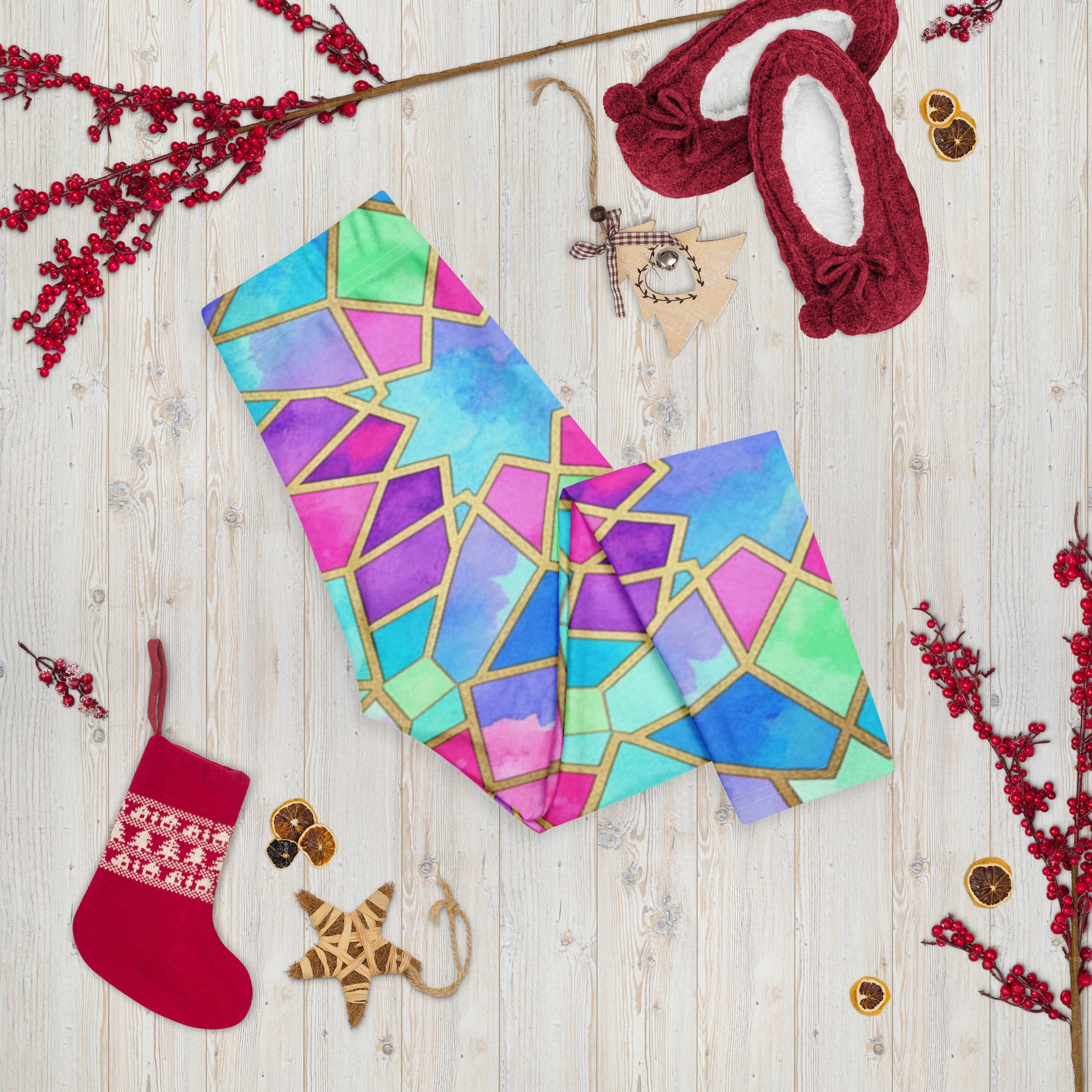 Violet Dream Capri Leggings | GearBunch