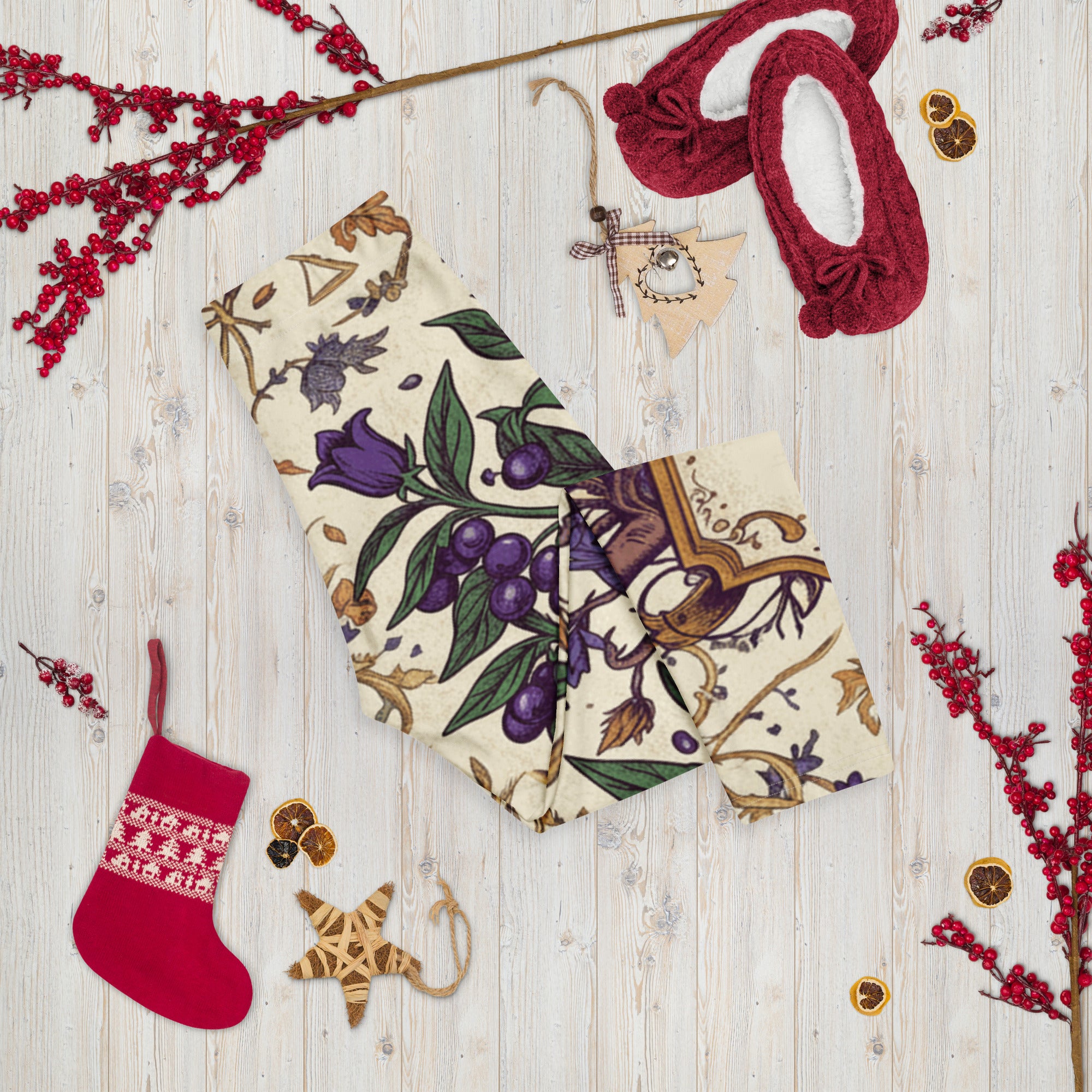 Belladonna Poison Garden Capri Leggings | GearBunch