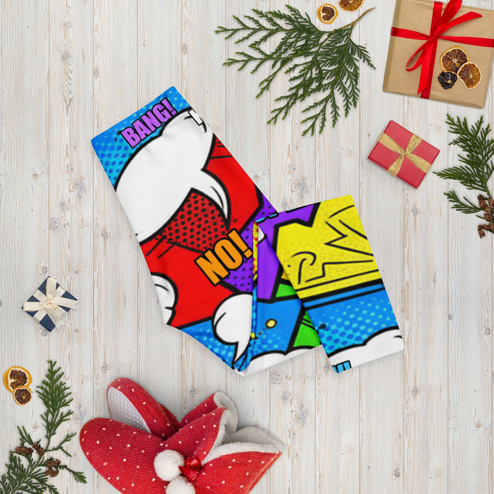 Comic Hero Capri Leggings | GearBunch