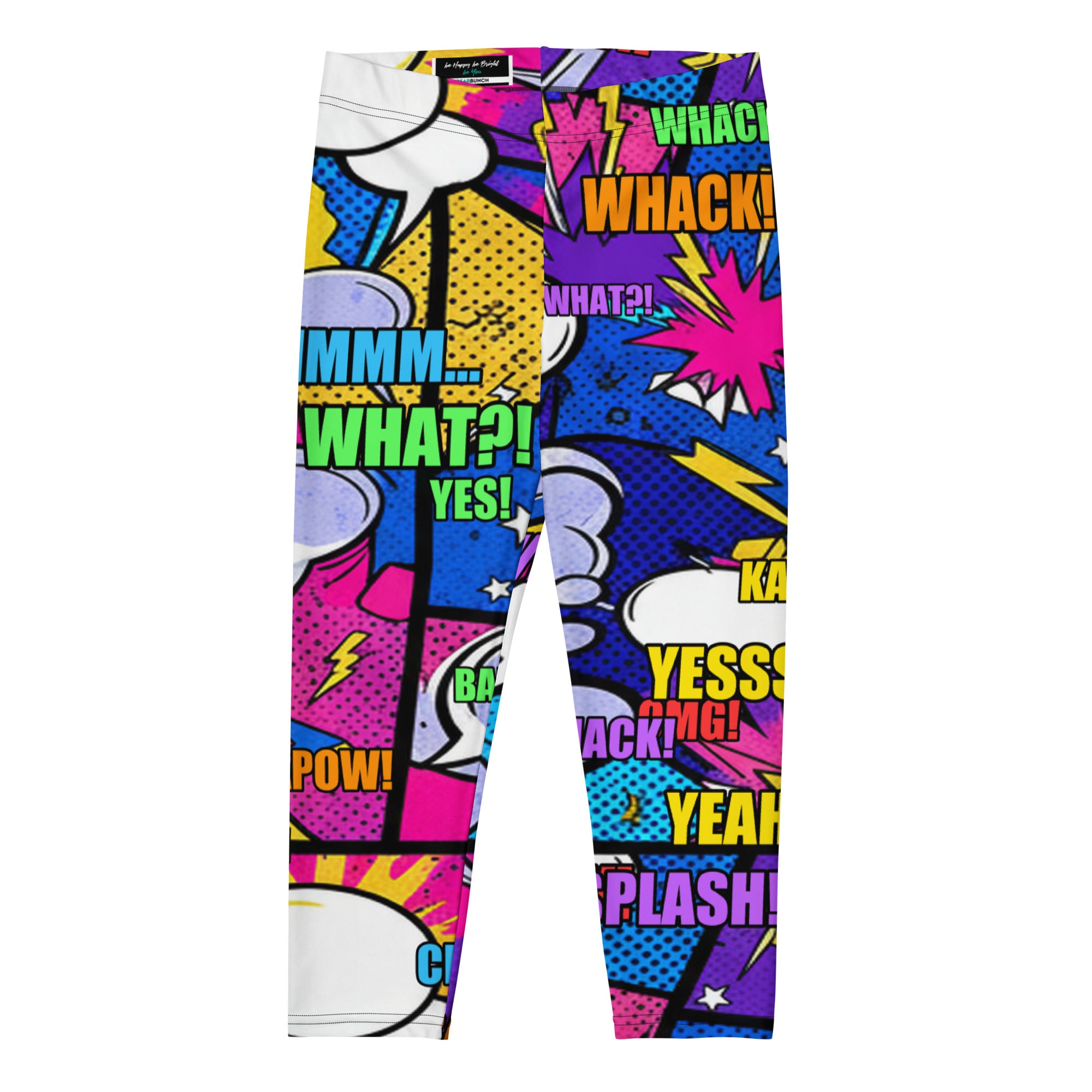 Comic Strip Cosmic Boom Capri Leggings | GearBunch