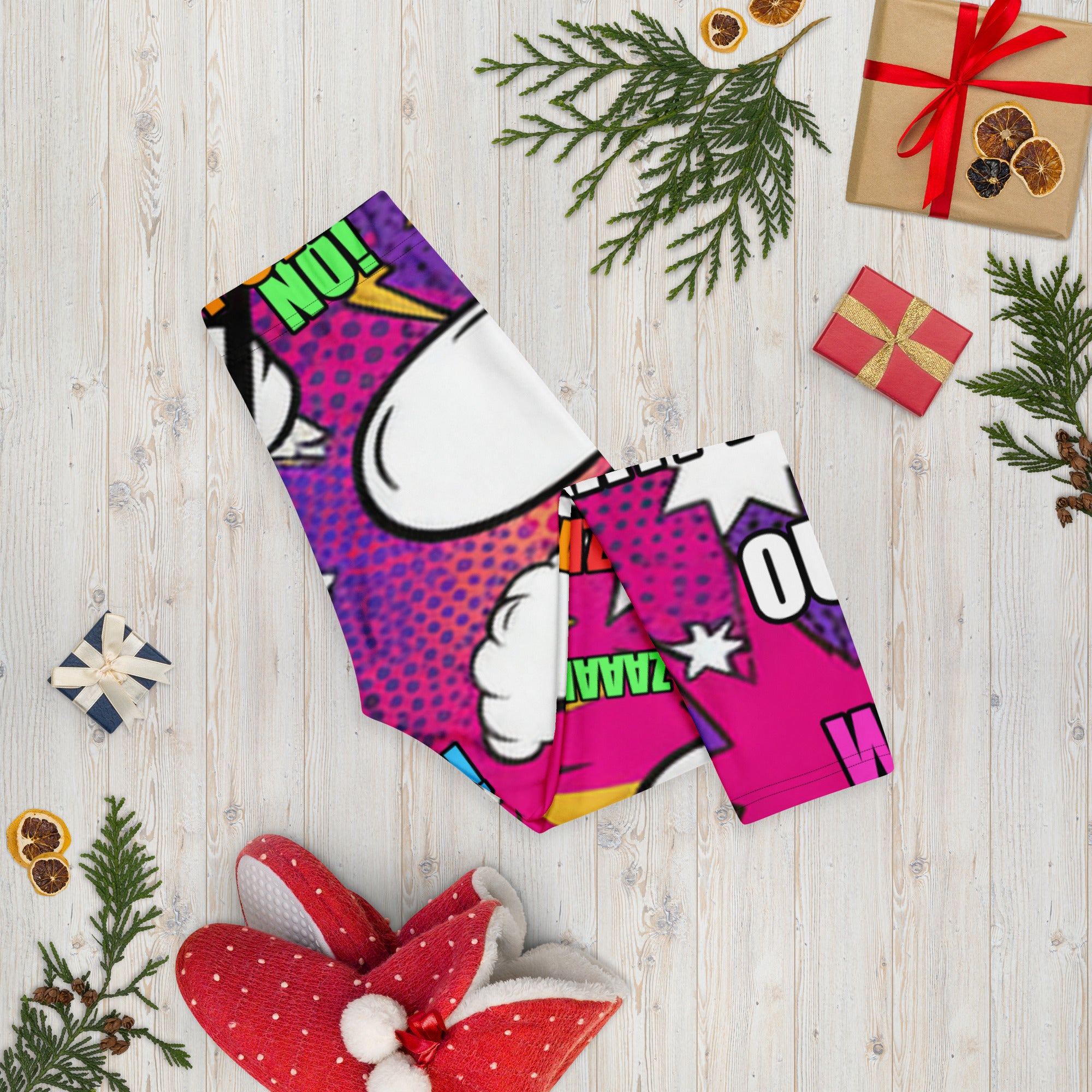 Comic Strip Girl Power Capri Leggings | GearBunch