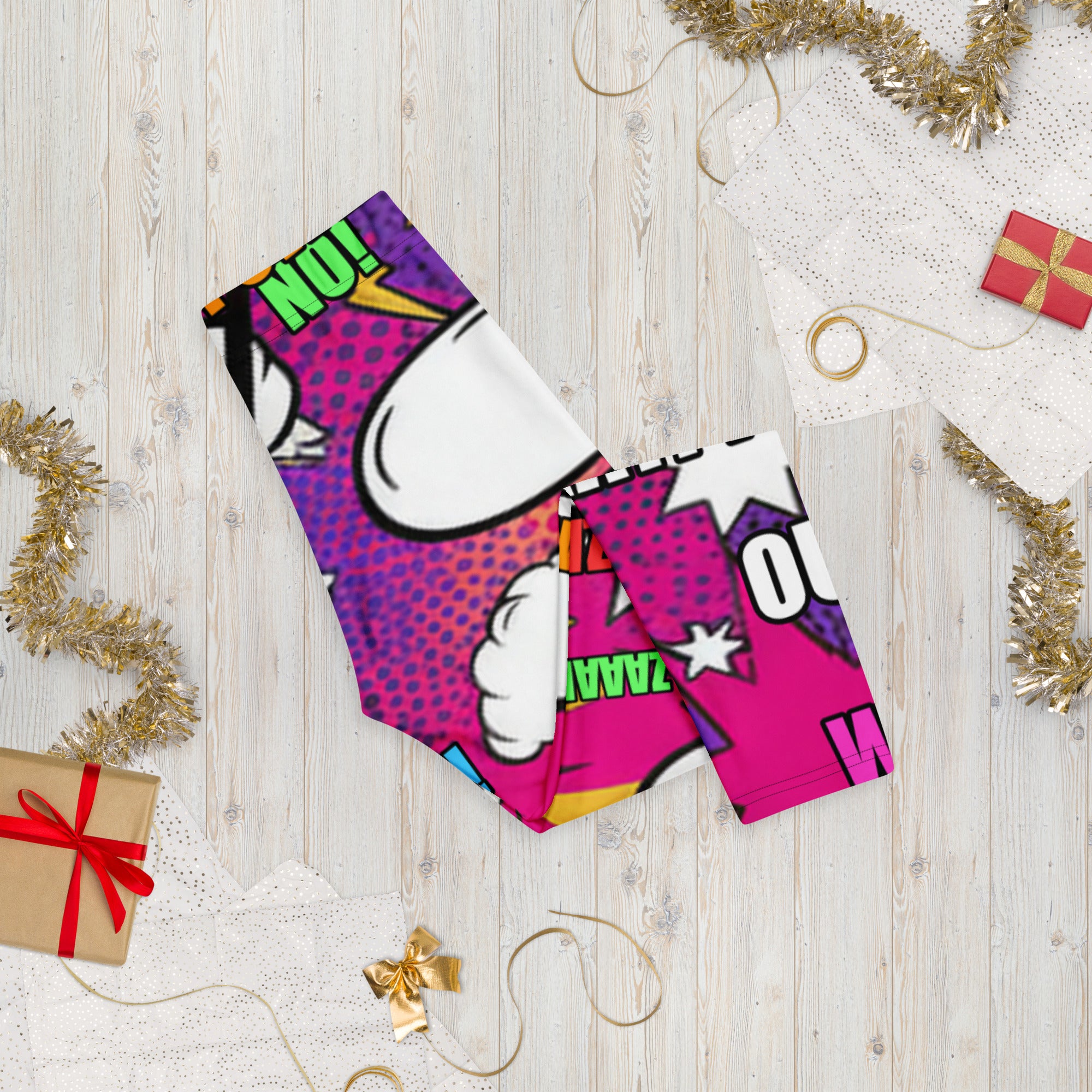 Comic Strip Girl Power Capri Leggings | GearBunch
