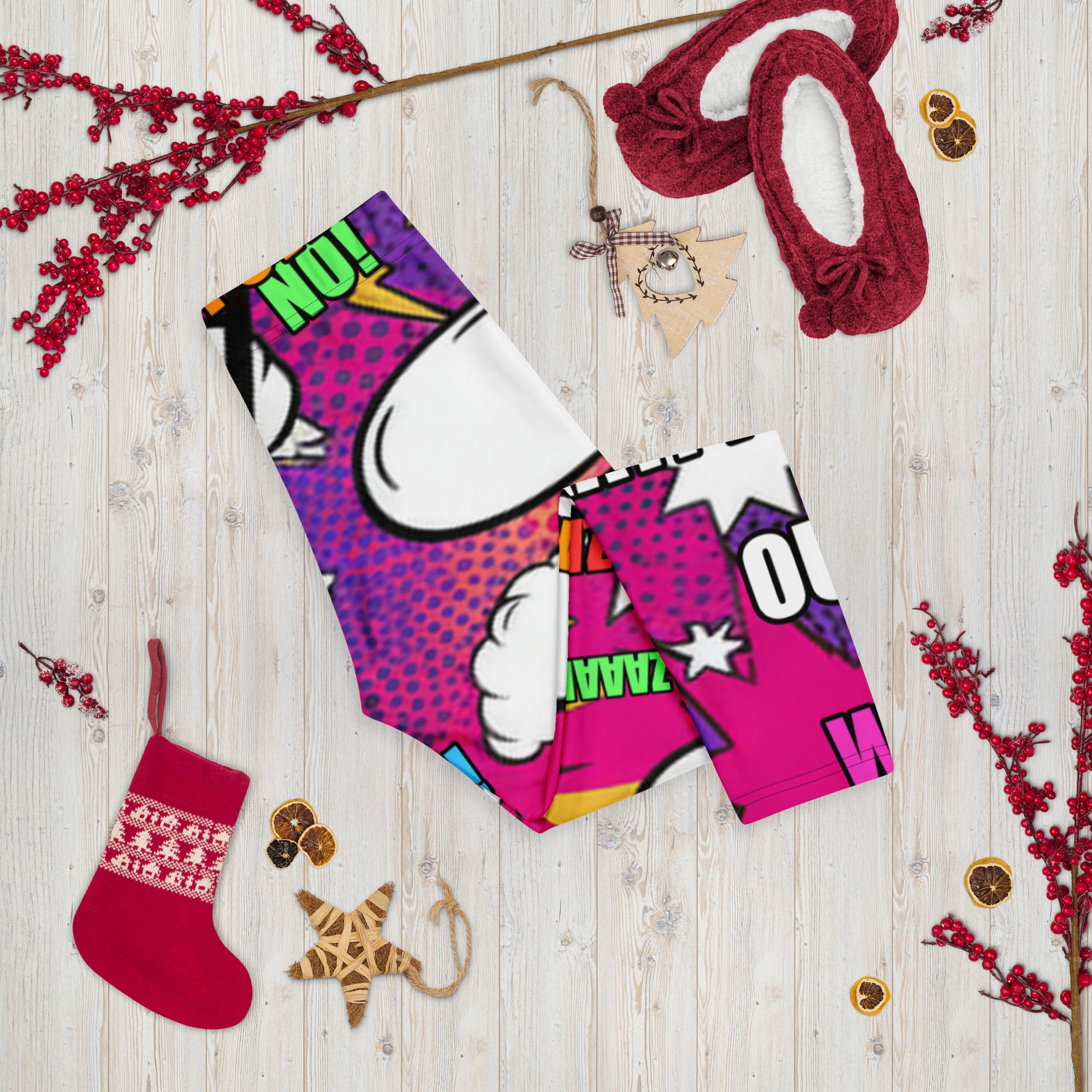 Comic Strip Girl Power Capri Leggings | GearBunch