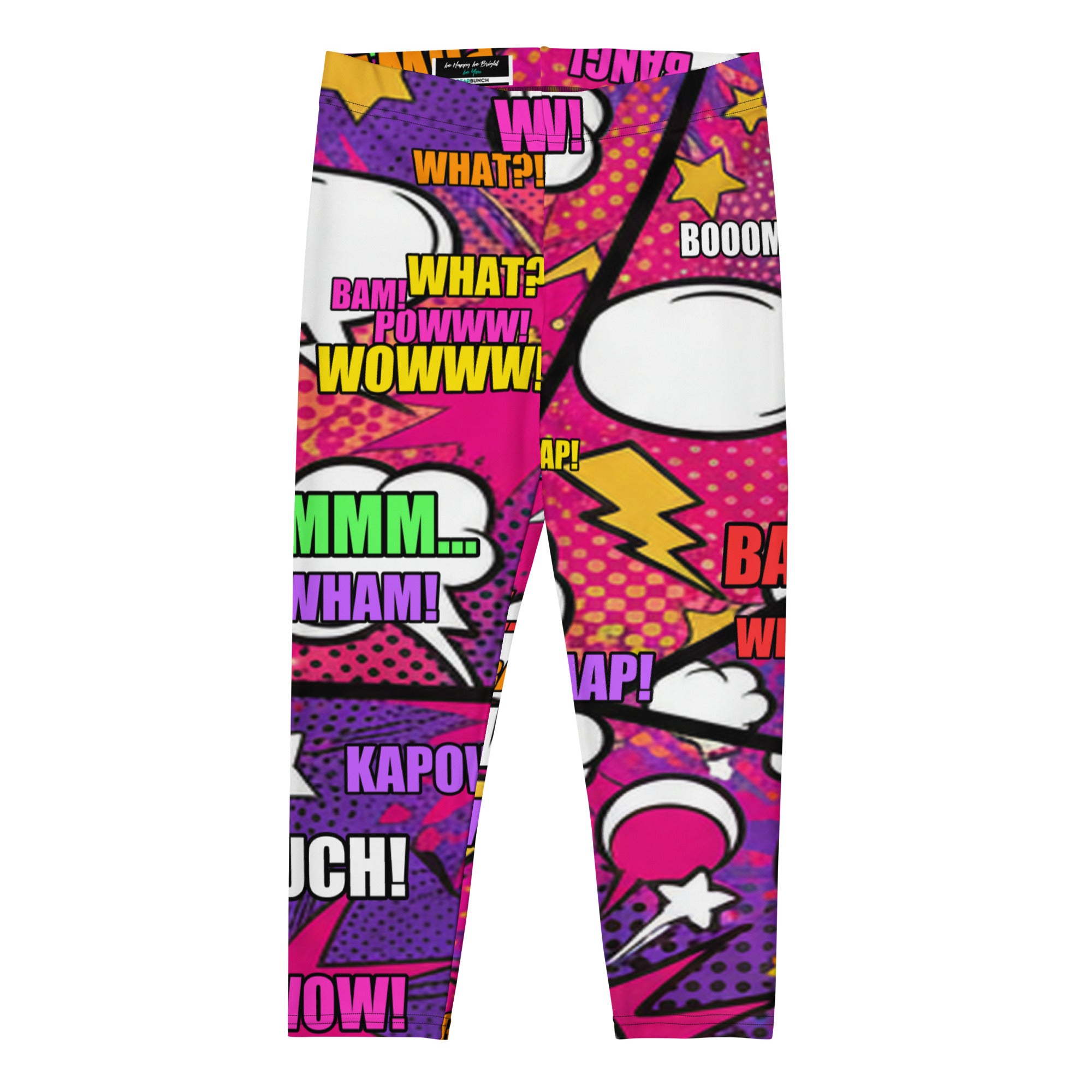 Comic Strip Girl Power Capri Leggings | GearBunch