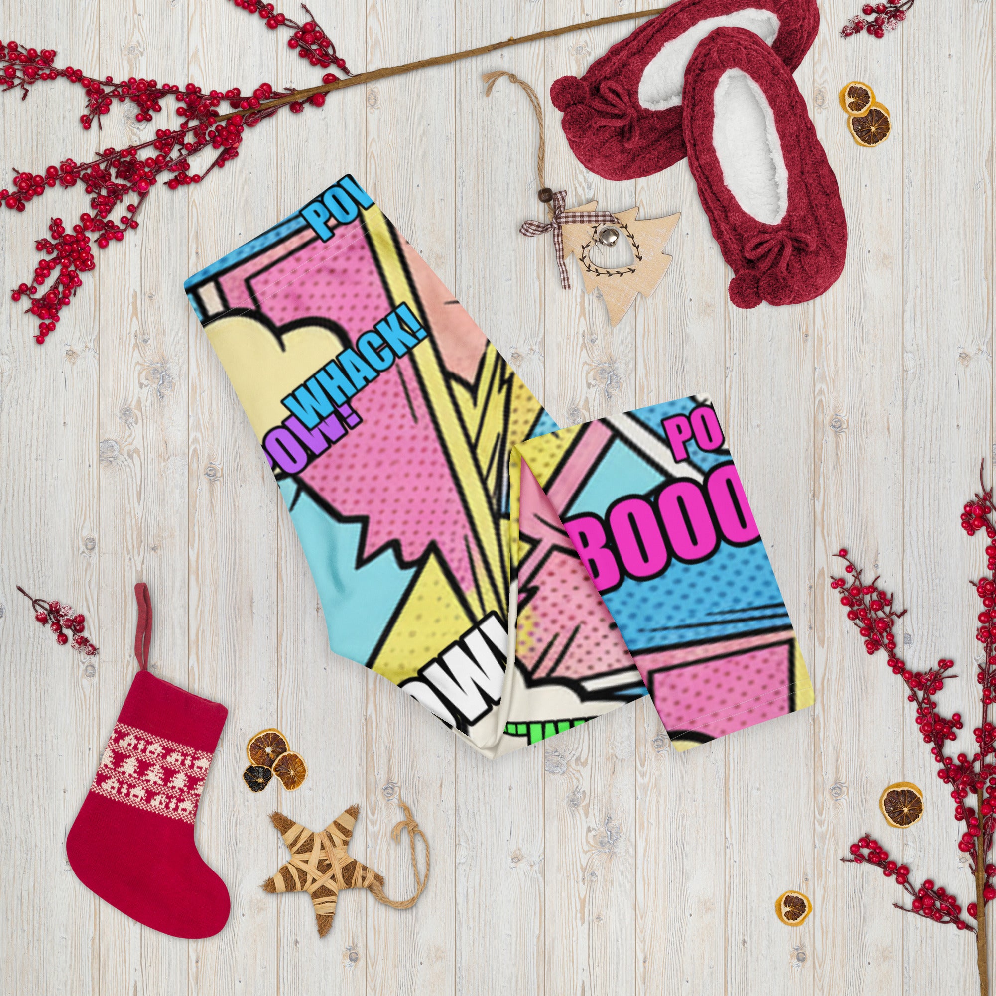 Comic Kawaii Cute Capri Leggings | GearBunch