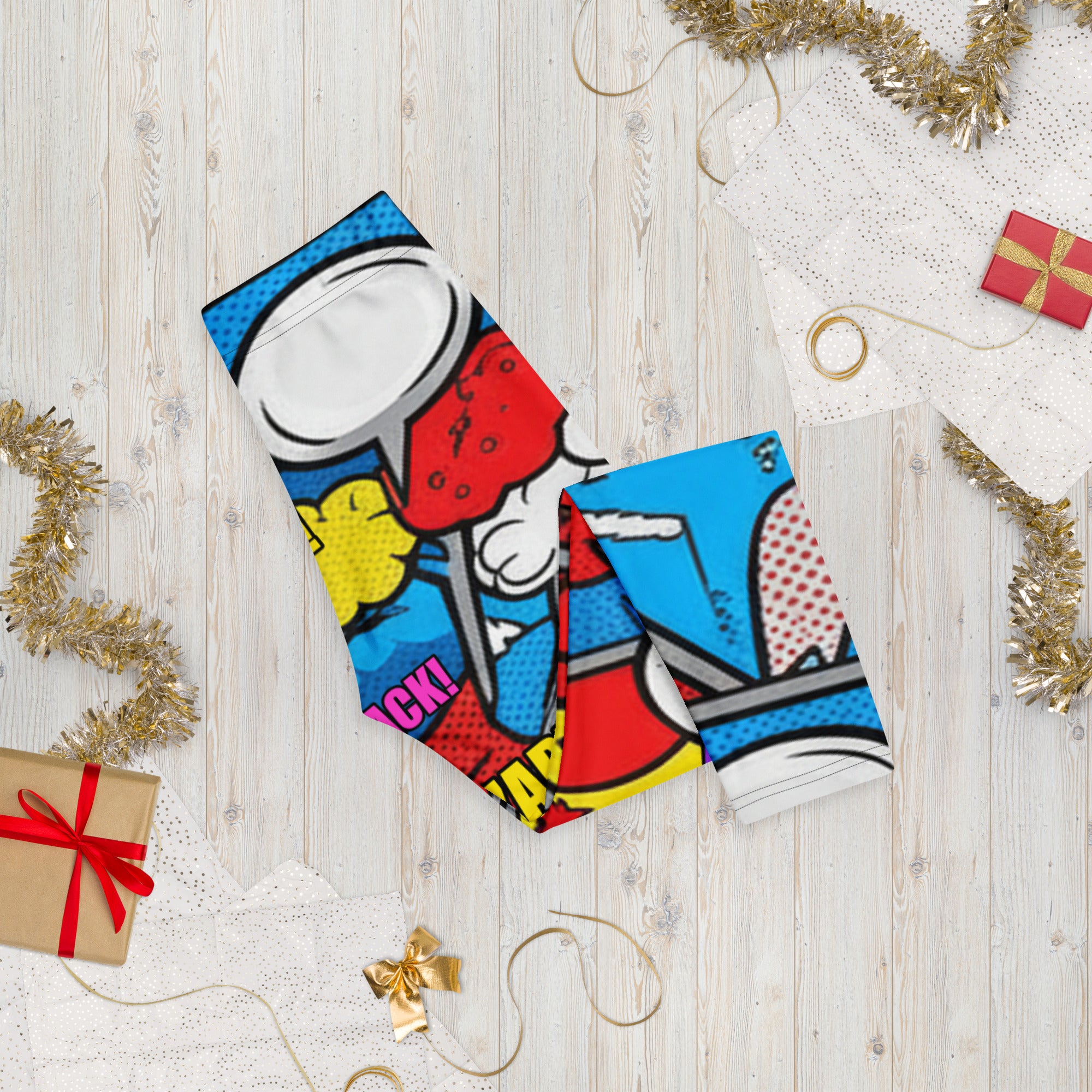 Robot Wars Comic Capri Leggings | GearBunch