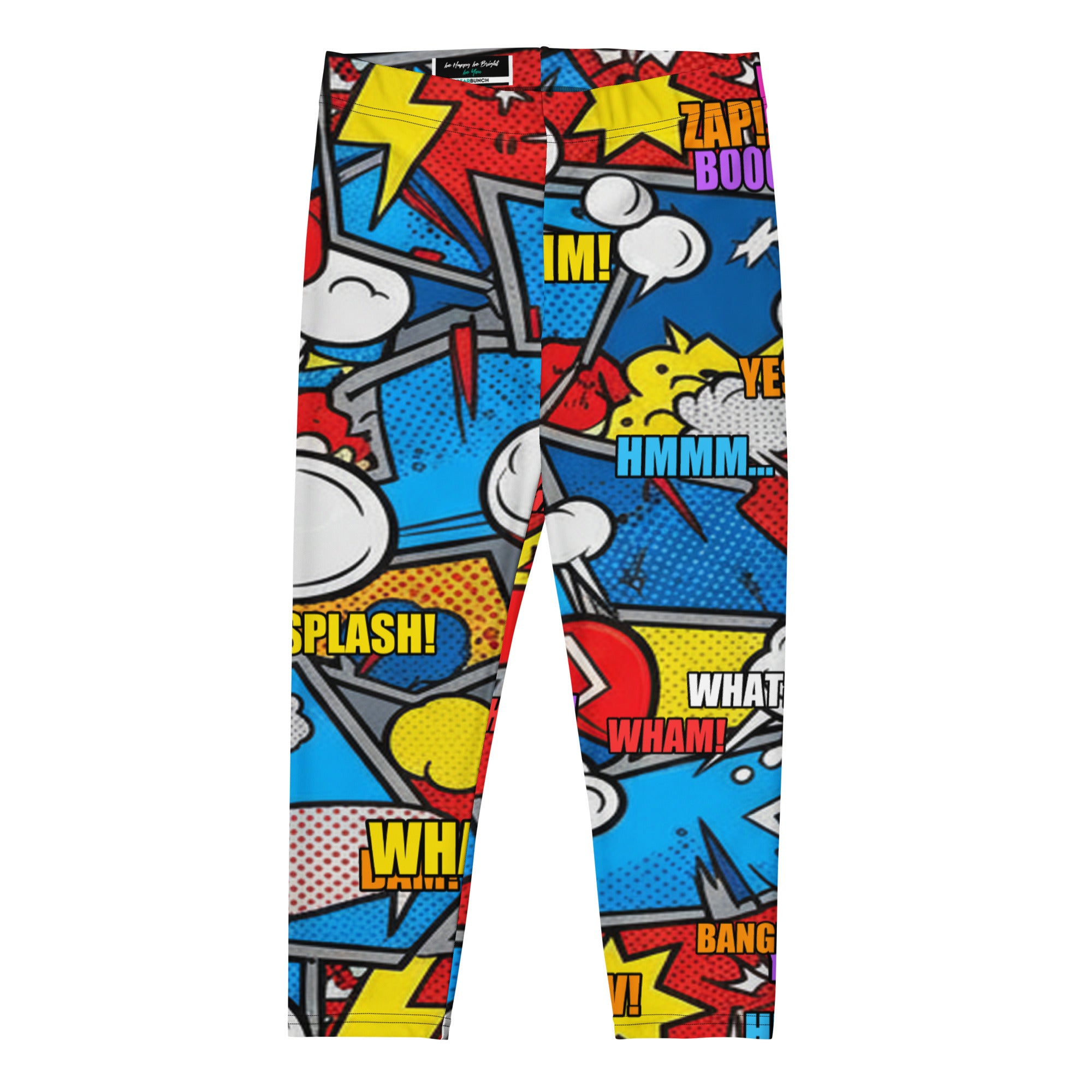 Robot Wars Comic Capri Leggings | GearBunch
