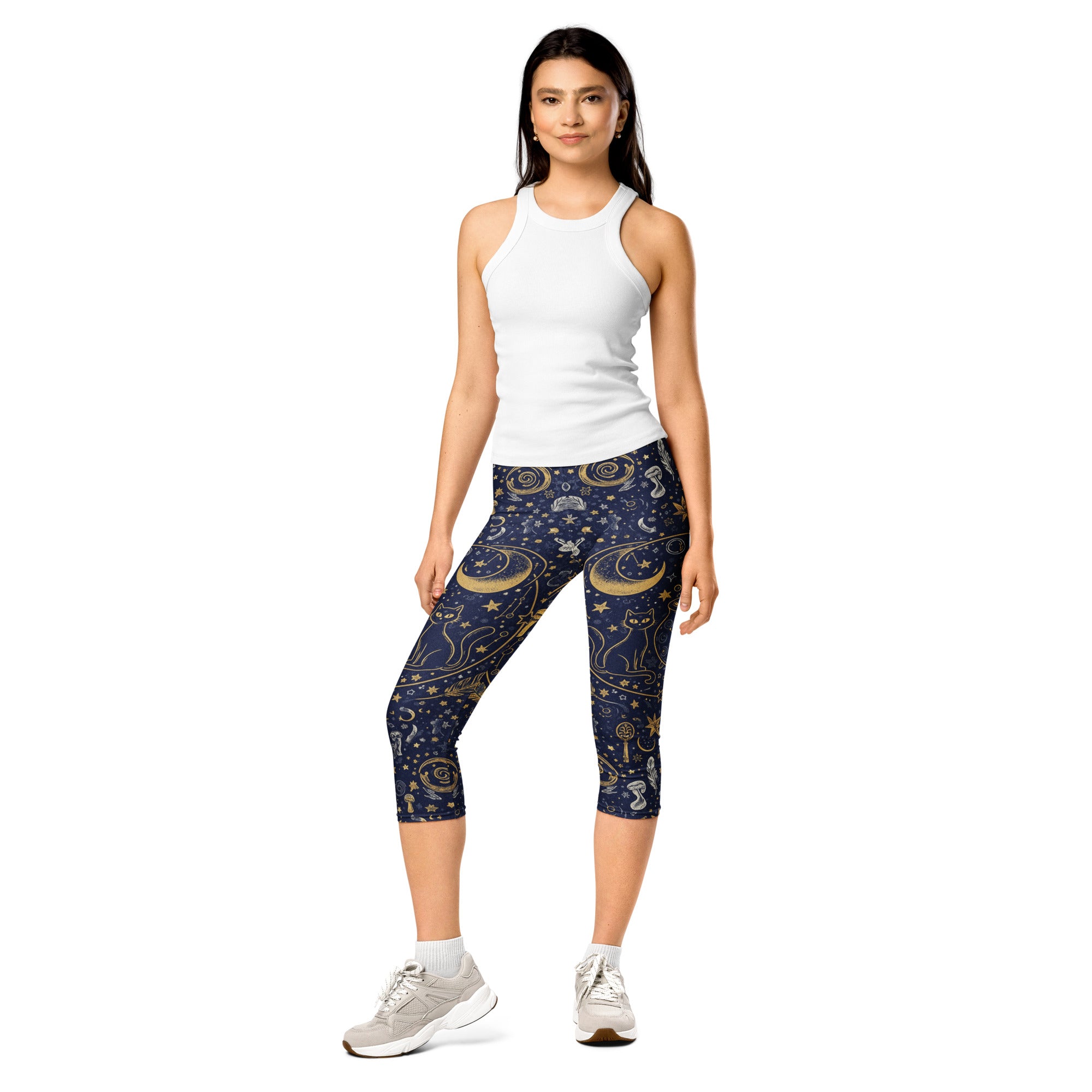 Witching Hour Constellation Capri Leggings | GearBunch
