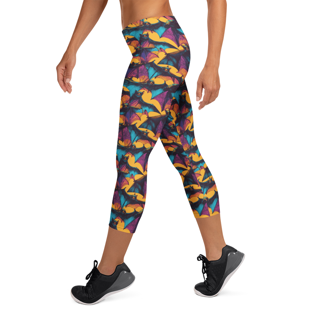 Bat Horror Capris | GearBunch
